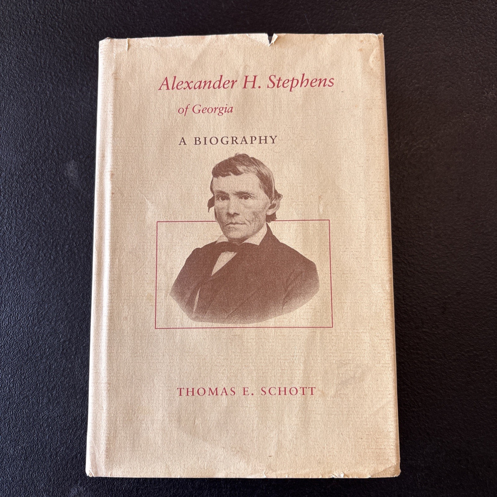 Alexander H. Stephens of Georgia : A Biography – VP Confederate States – Signed