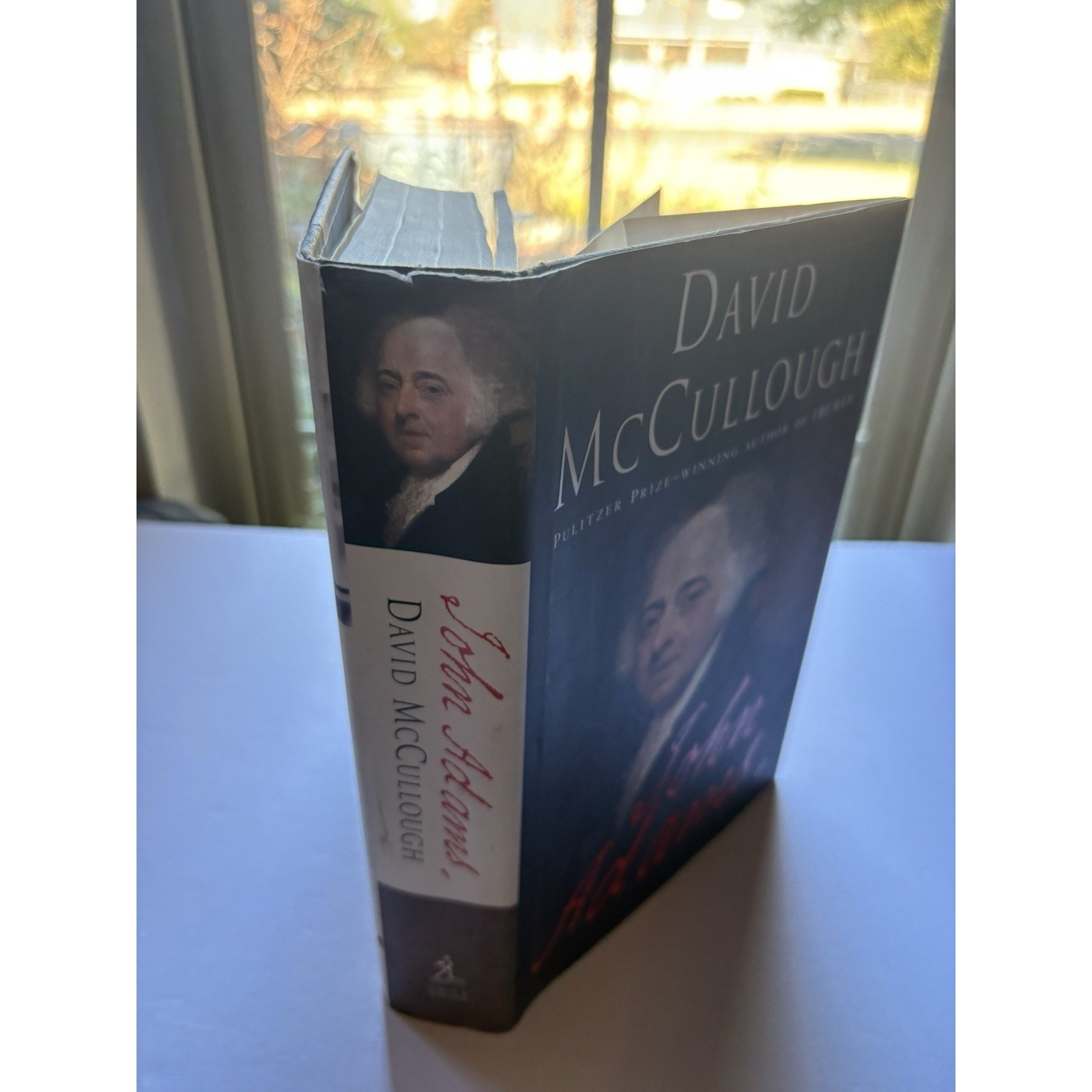 John Adams by David McCullough 2001 Hardcover 1st Edition & Printing DJ Book VG