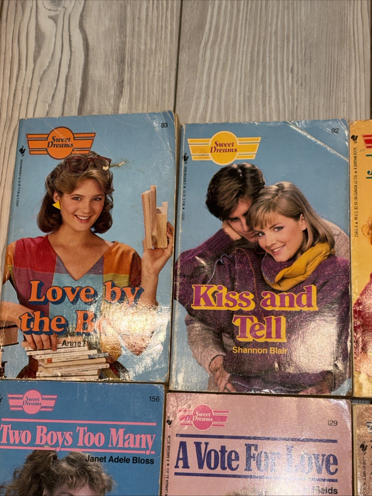 1980’s Sweet Dreams Vintage Paperback Books Young Teens Reading 10 In Lot