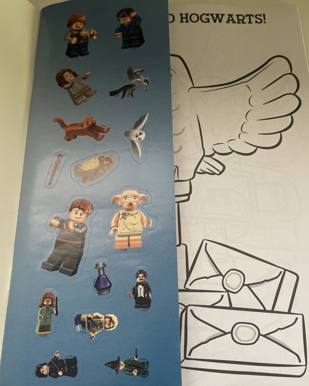LEGO Harry Potter: Color the Wizarding World Coloring Book. 48 Pages.