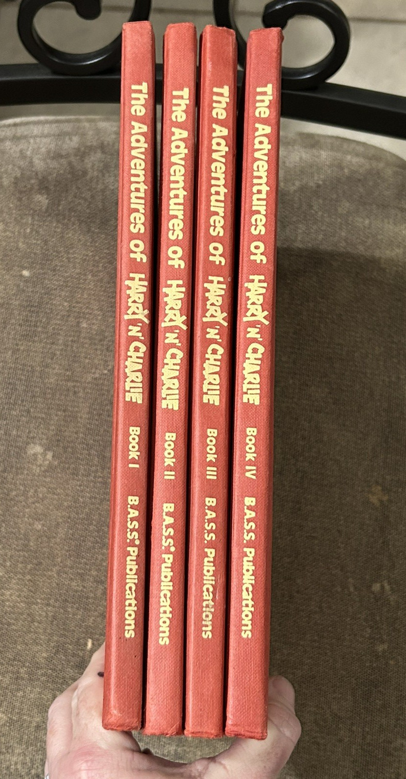 The Adventures of Harry N Charlie Complete Set Books I-IV BASS Publication 1981