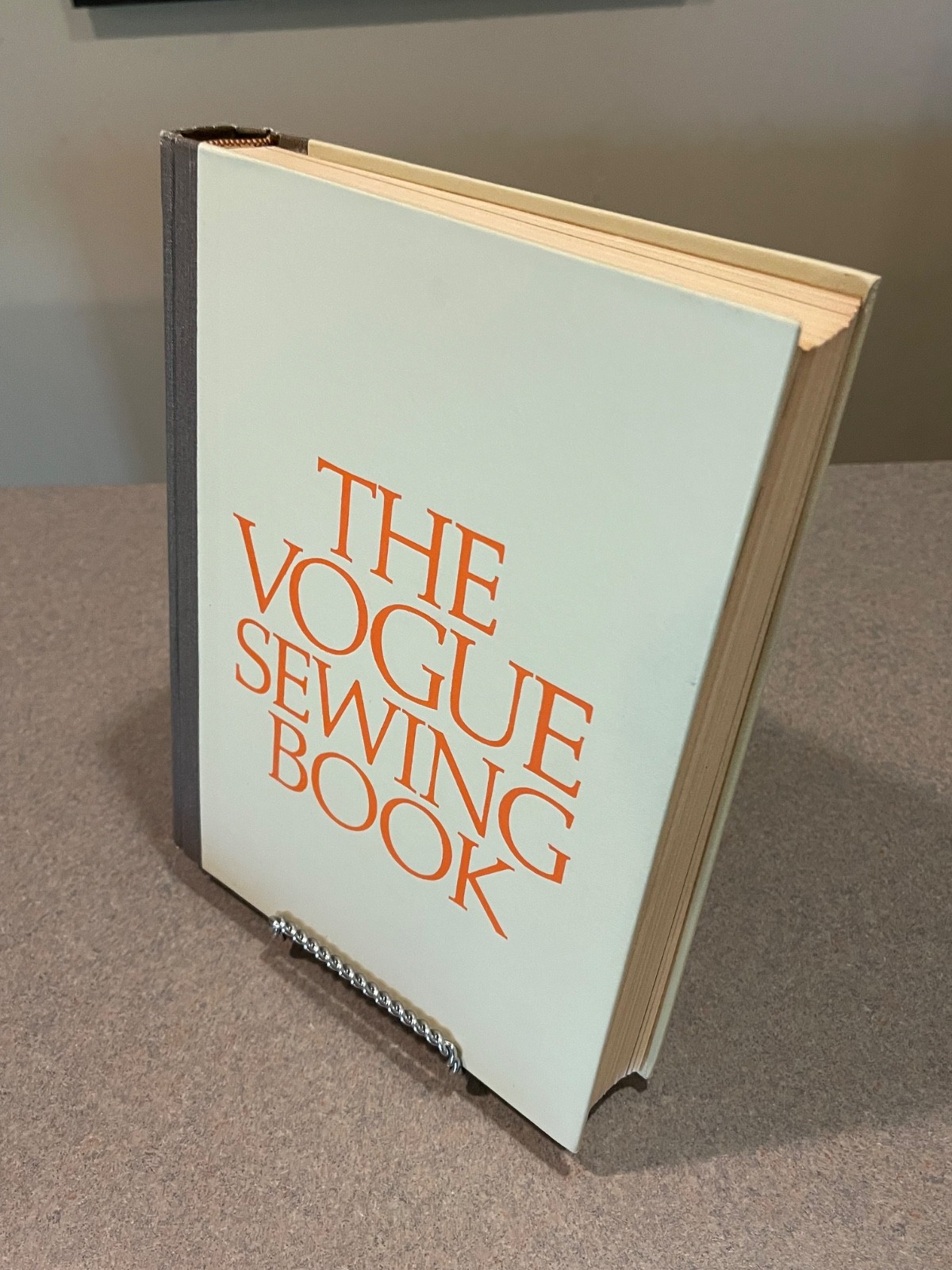 The Vogue Sewing Book w/ Slipcase (1970 Vintage First Edition 3rd pr Hardcover)