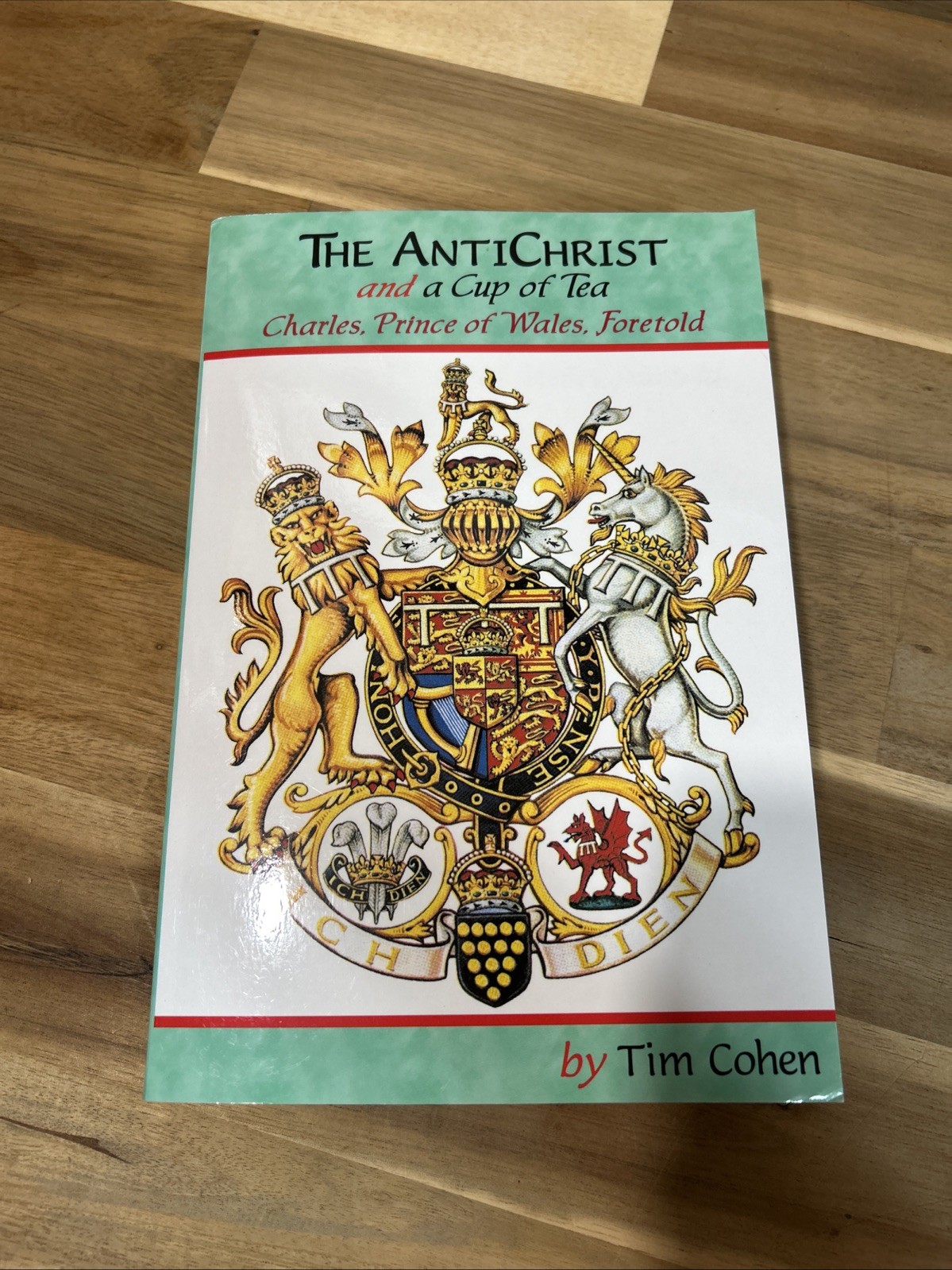 THE ANTICHRIST AND A CUP OF TEA Tim Cohen 1st Edition PB 1998 Conspiracy