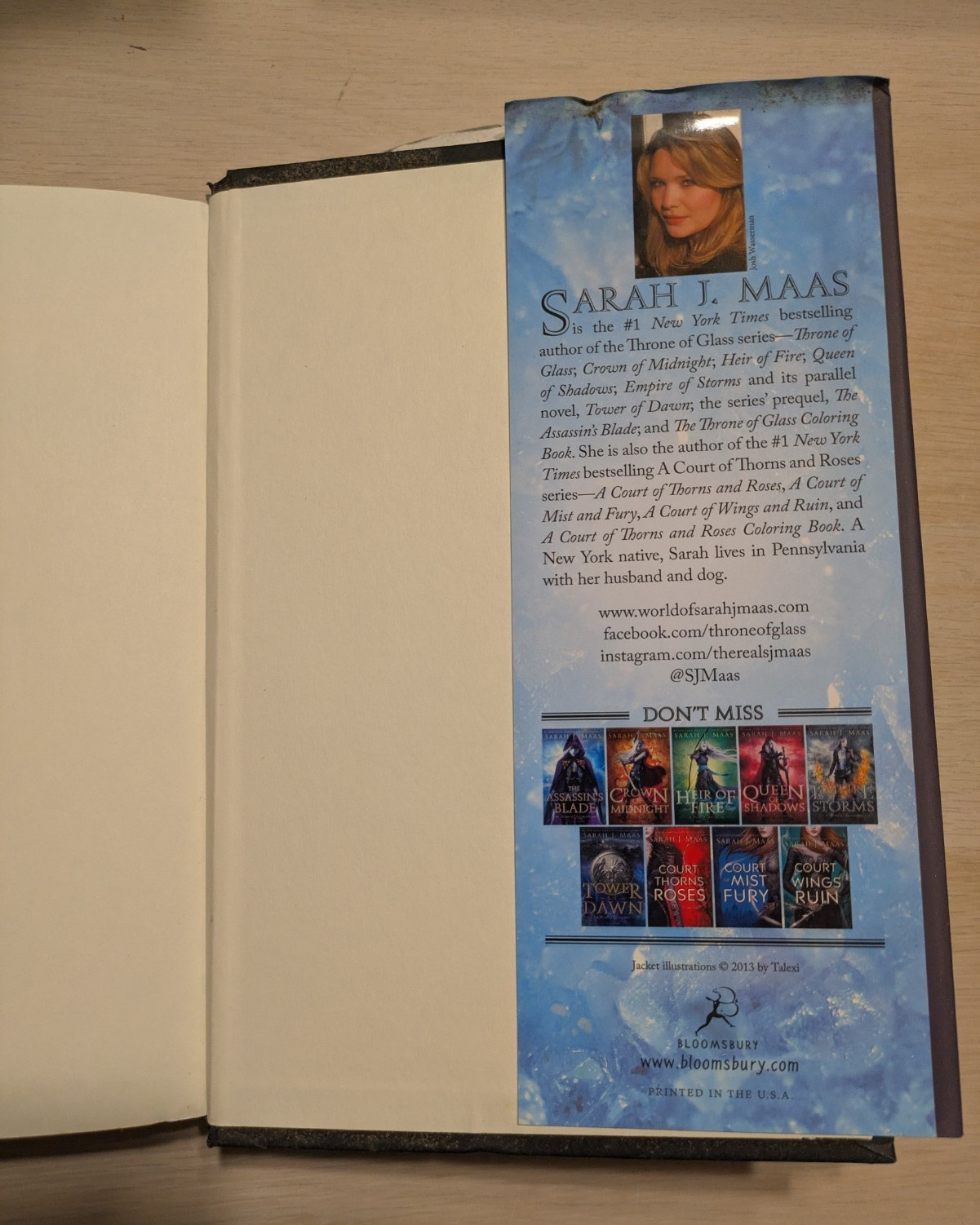 Throne of Glass by Sarah J. Maas (2015, Hardcover) 11th Printing