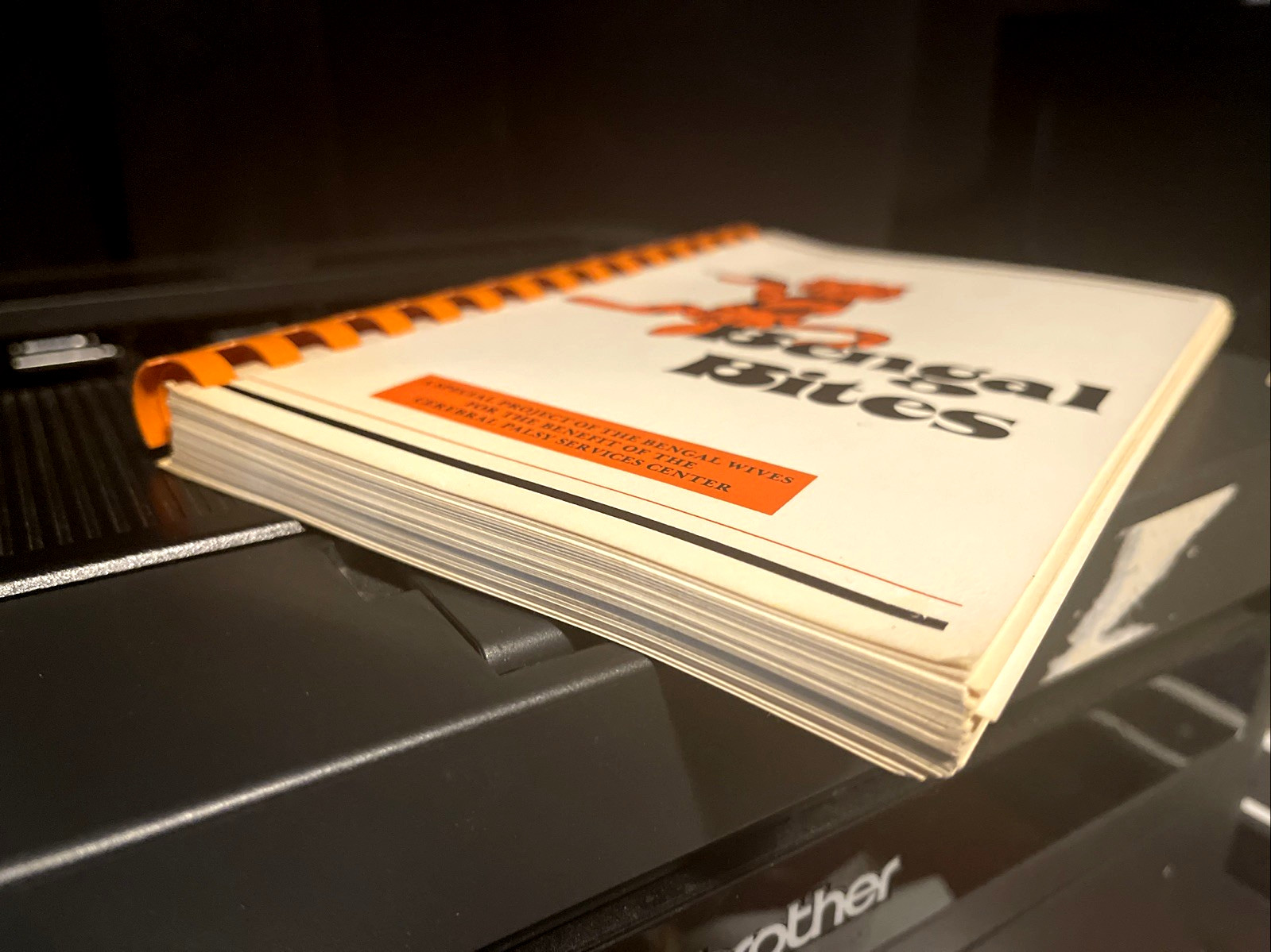 1984 Bengal Bites Cincinnati Bengals Wives’ Cookbook Spiral Bound 127 Pages