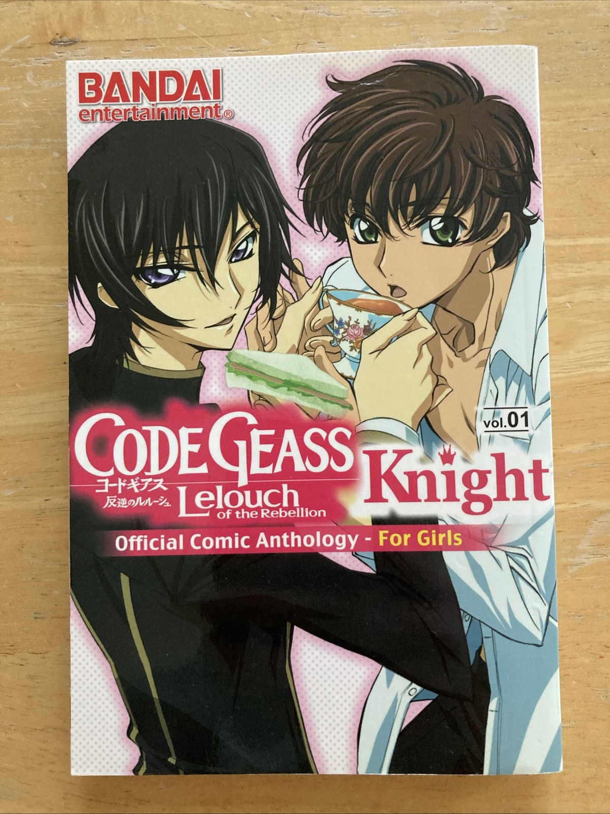 Code Geass: Lelouch Of The Rebellion Anthology Knight Vol 1, English