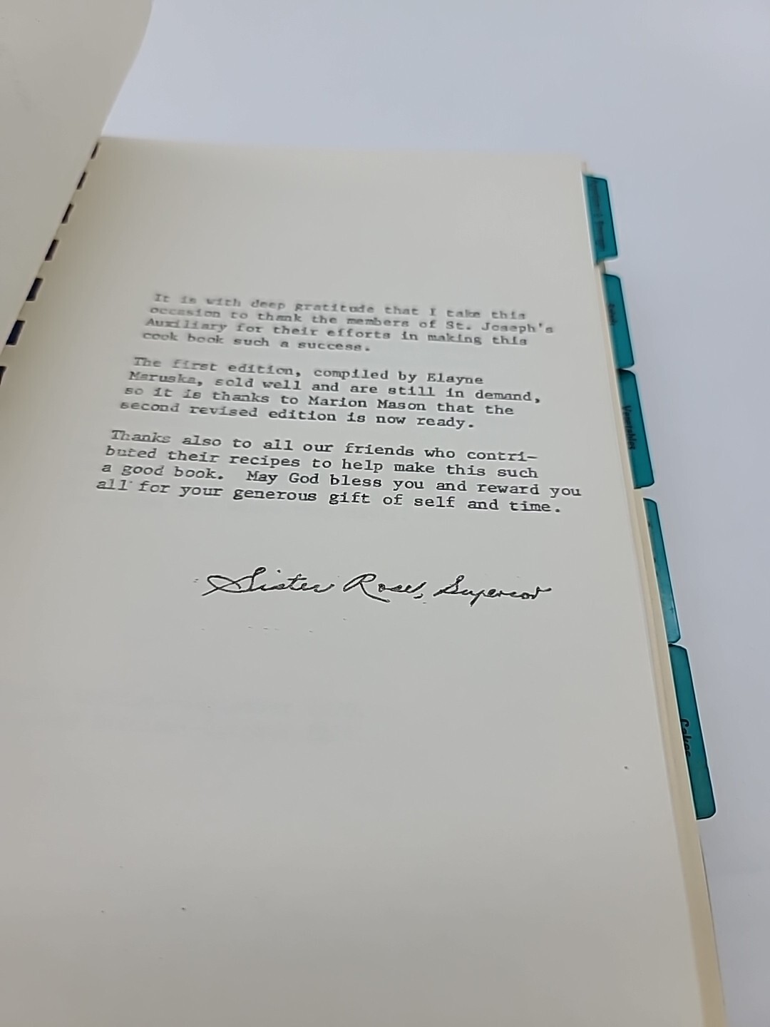 1974 ST. JOSEPH’S AUXILIARY COOKBOOK PALATINE ILLINOIS 448 Pages
