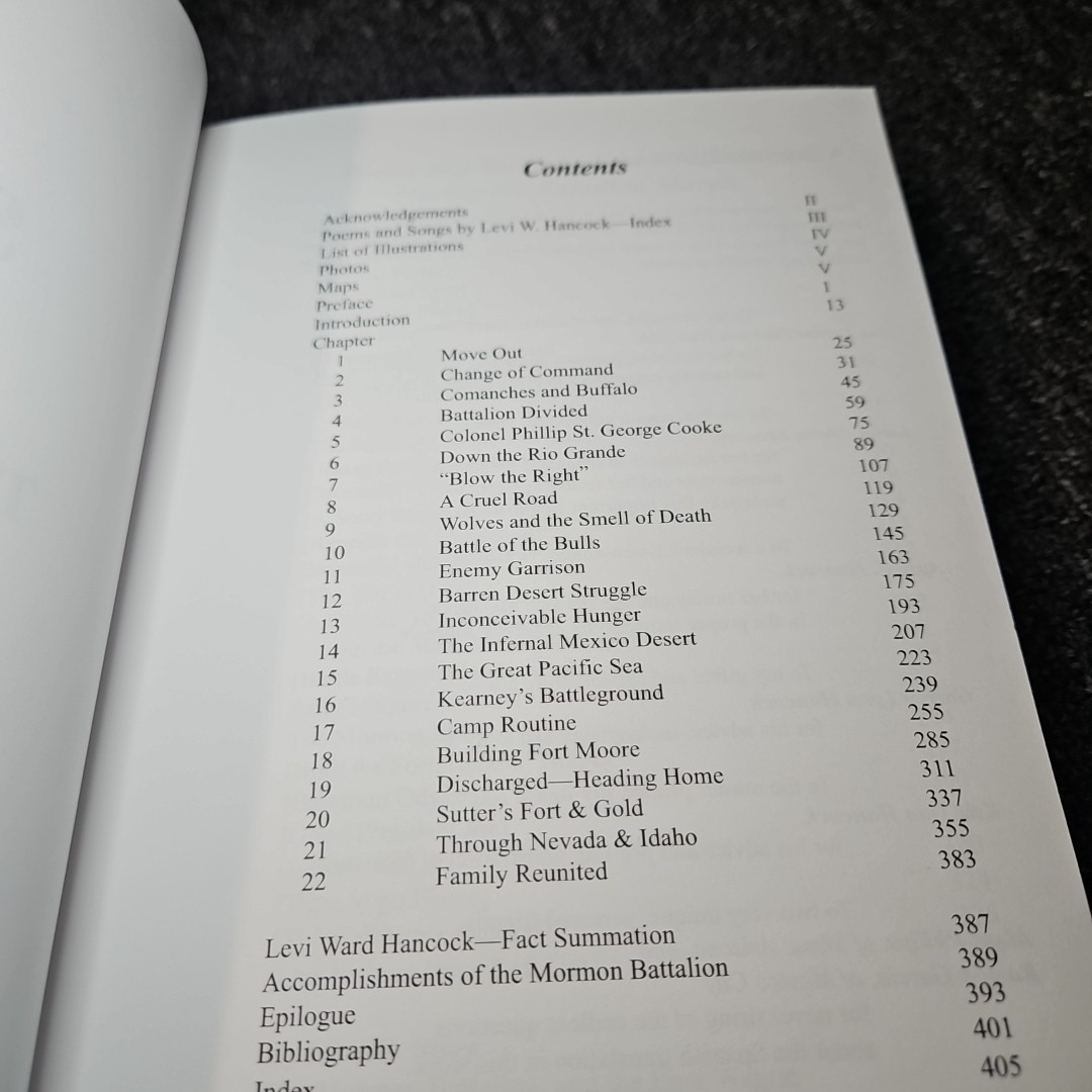 The saving sacrifice of the Mormon Battalion, from the journals of Levi