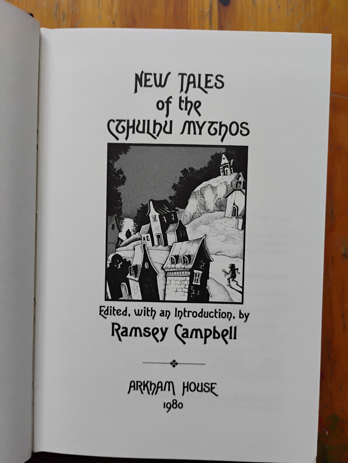 New Tales of the Cthulhu Mythos T. E. Klein Howard Philip Lovecraft 1980 HC 3rd