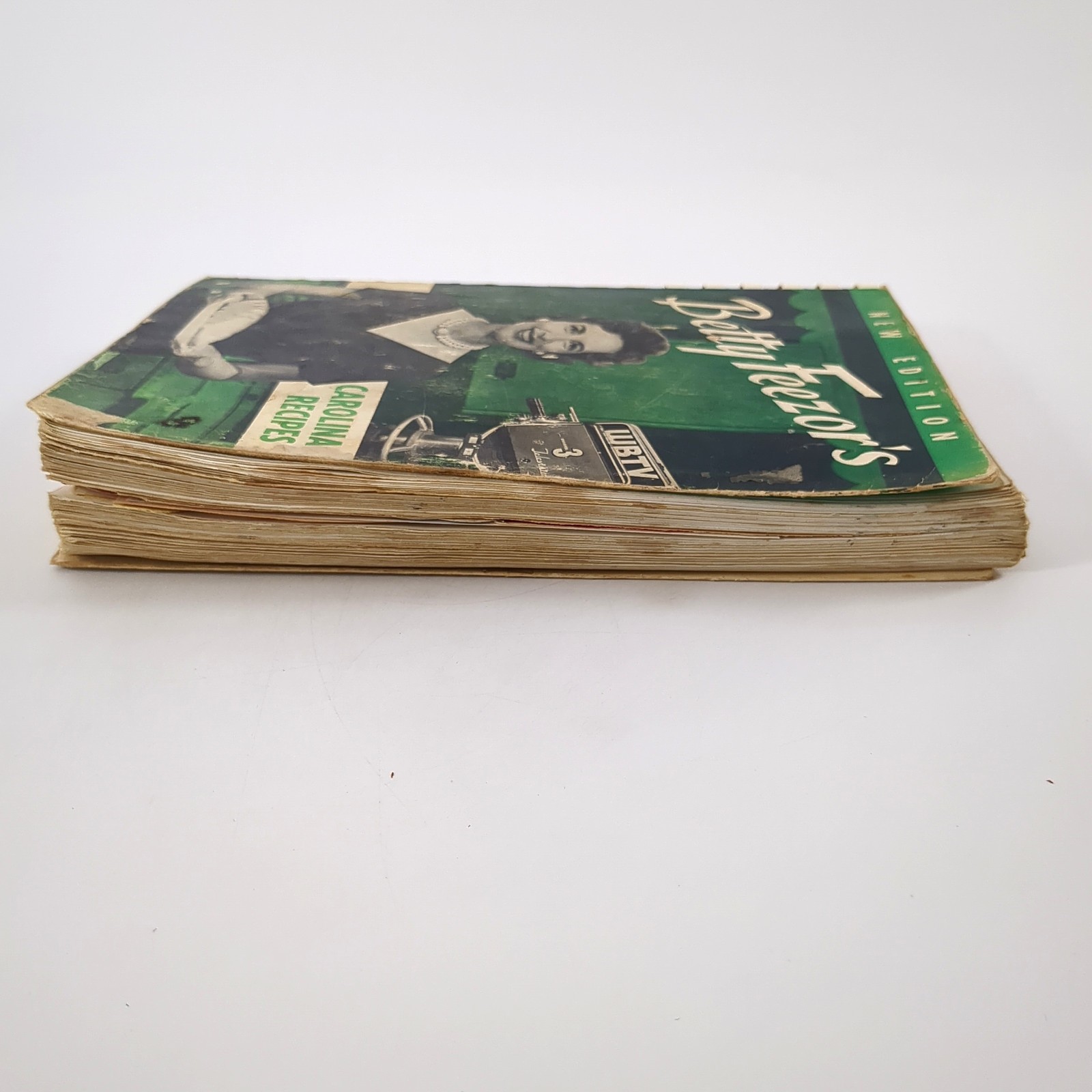 Betty Feezors Carolina Recipes WBTV Charlotte NC Television Cookbook Spiral 1964