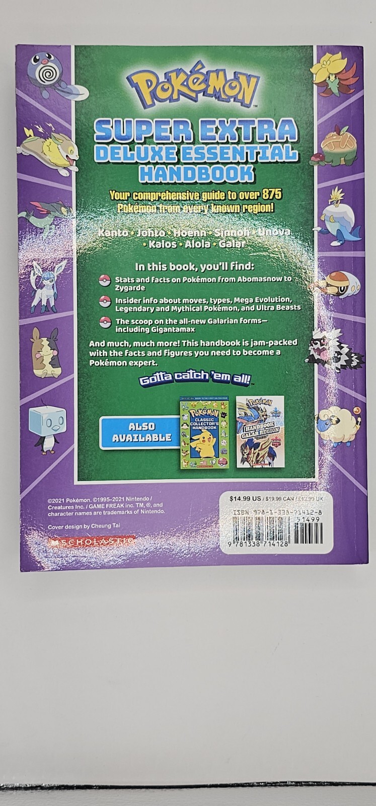 Super Extra Deluxe Essential Handbook (Pokémon) : The Need-To-Know Stats and…