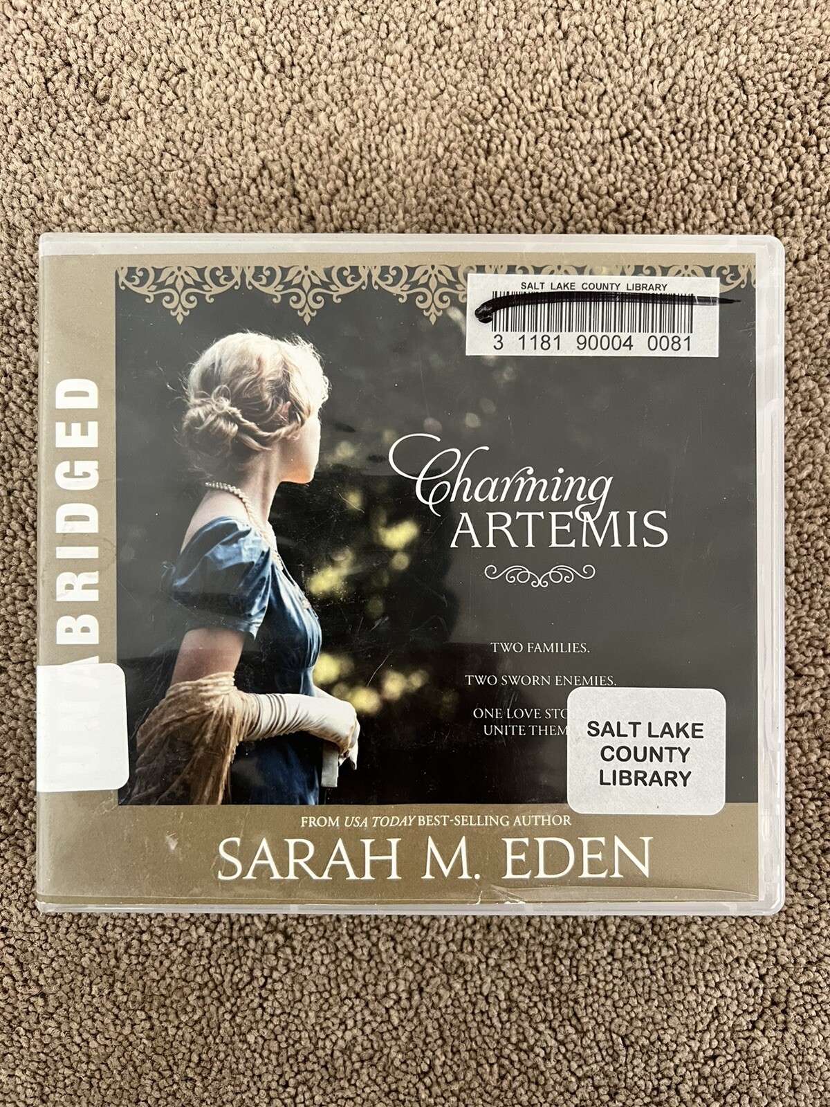 Charming Artemis – 9 CDS – Sarah M. Eden – Unabridged – Good Condition