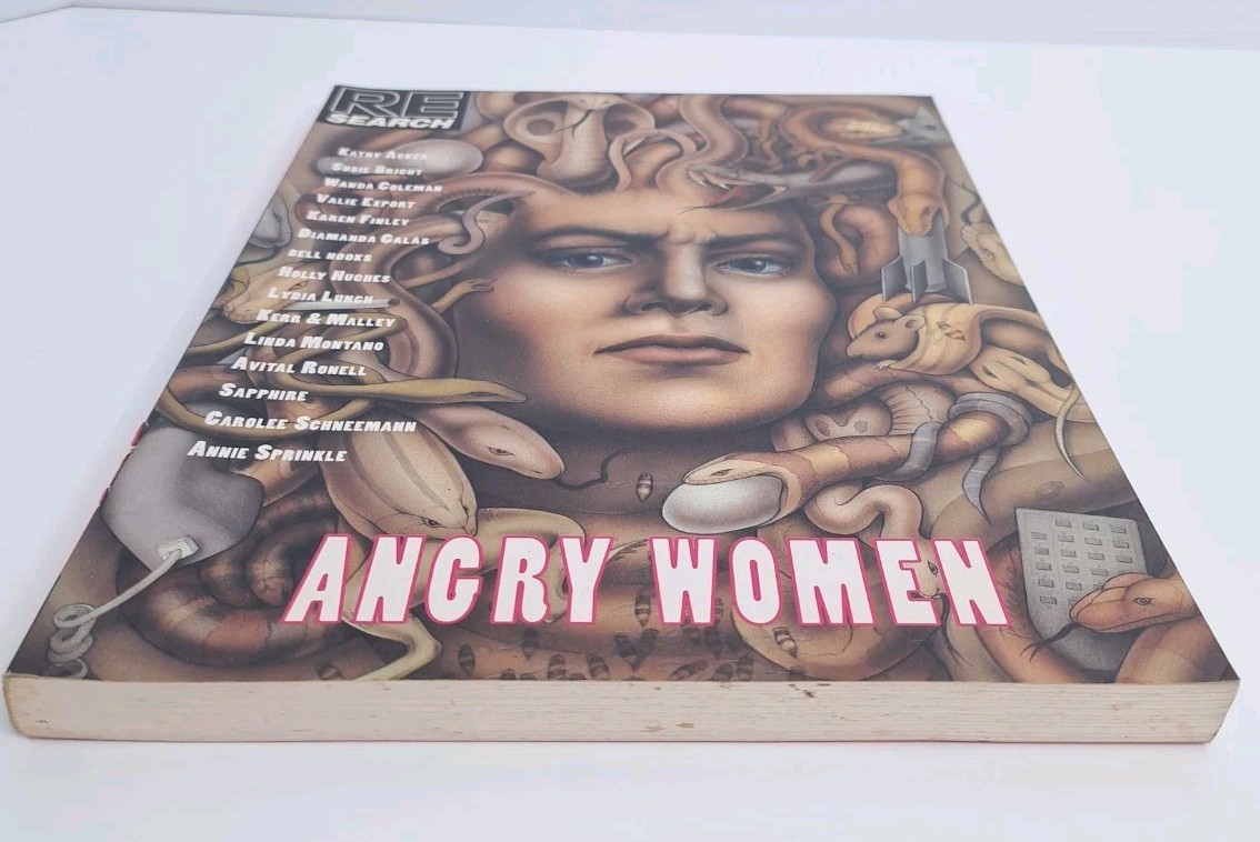 RE/SEARCH #13 Angry Women 1991 Kathy Acker Valie Export Karen Finley Sapphire