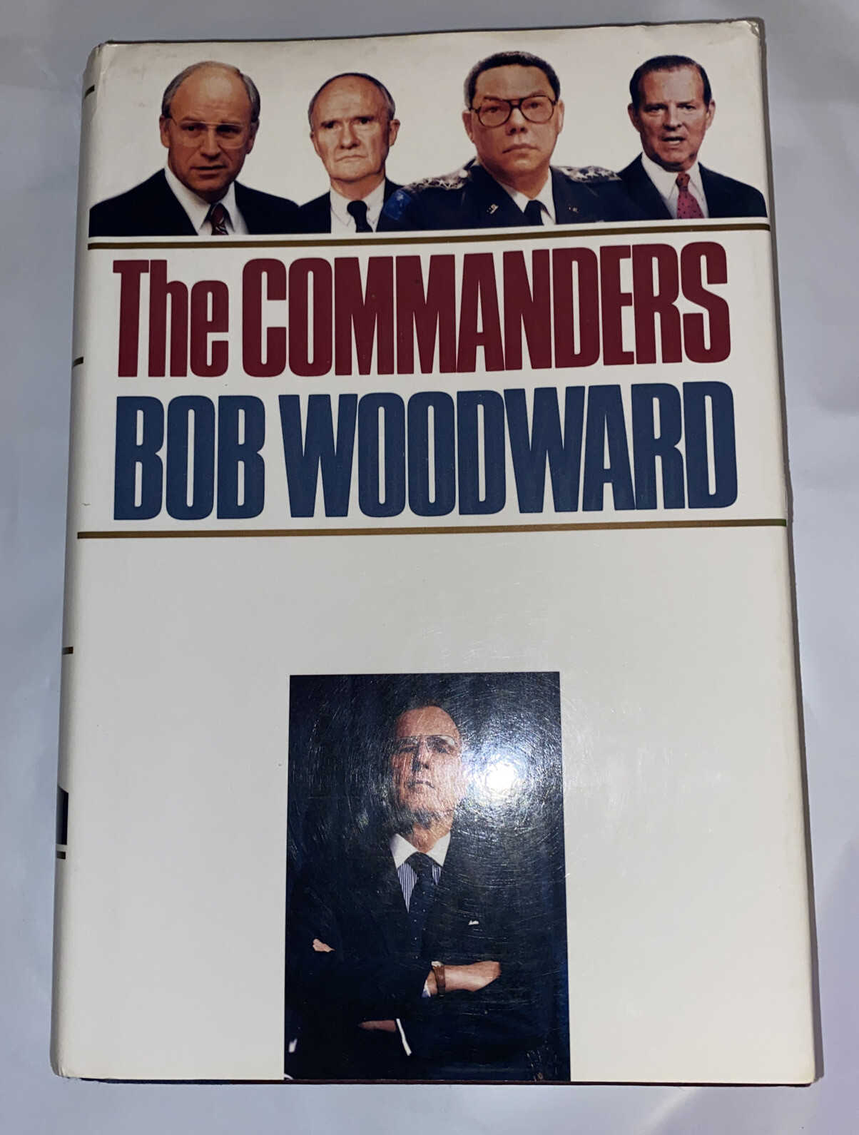 The Commanders by Bob Woodward (1991, Hardcover) DJ 398 PAGES FREE SHIPPING USA