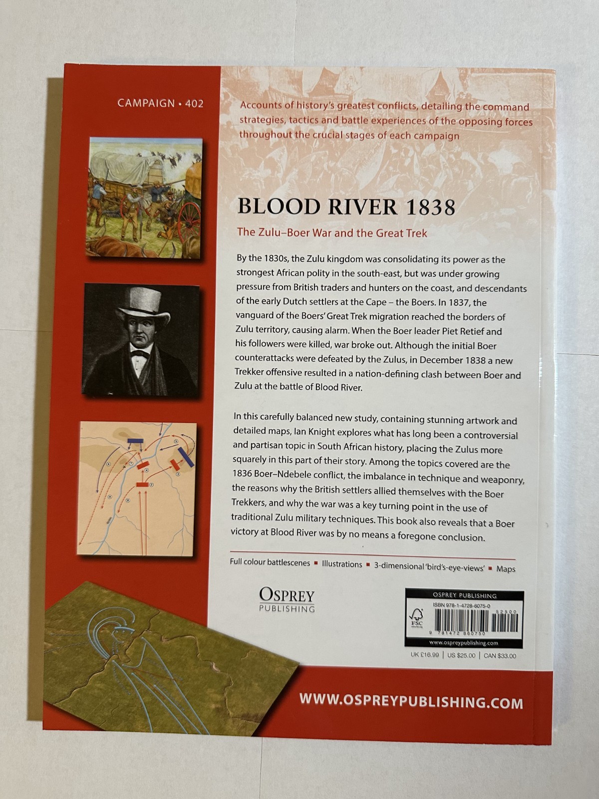 Blood River 1838 – Osprey Campaign 402