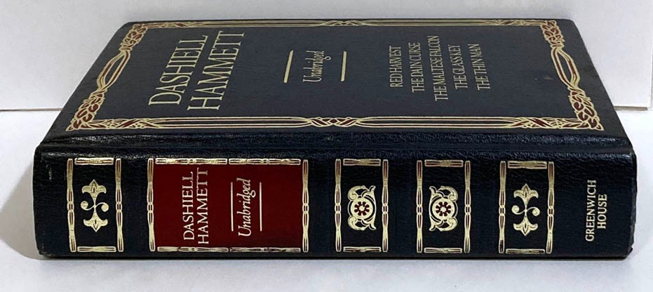 THE NOVELS OF DASHIELL HAMMETT 5-in-1 Hardcover RED HARVEST THIN MAN DAIN CURSE+