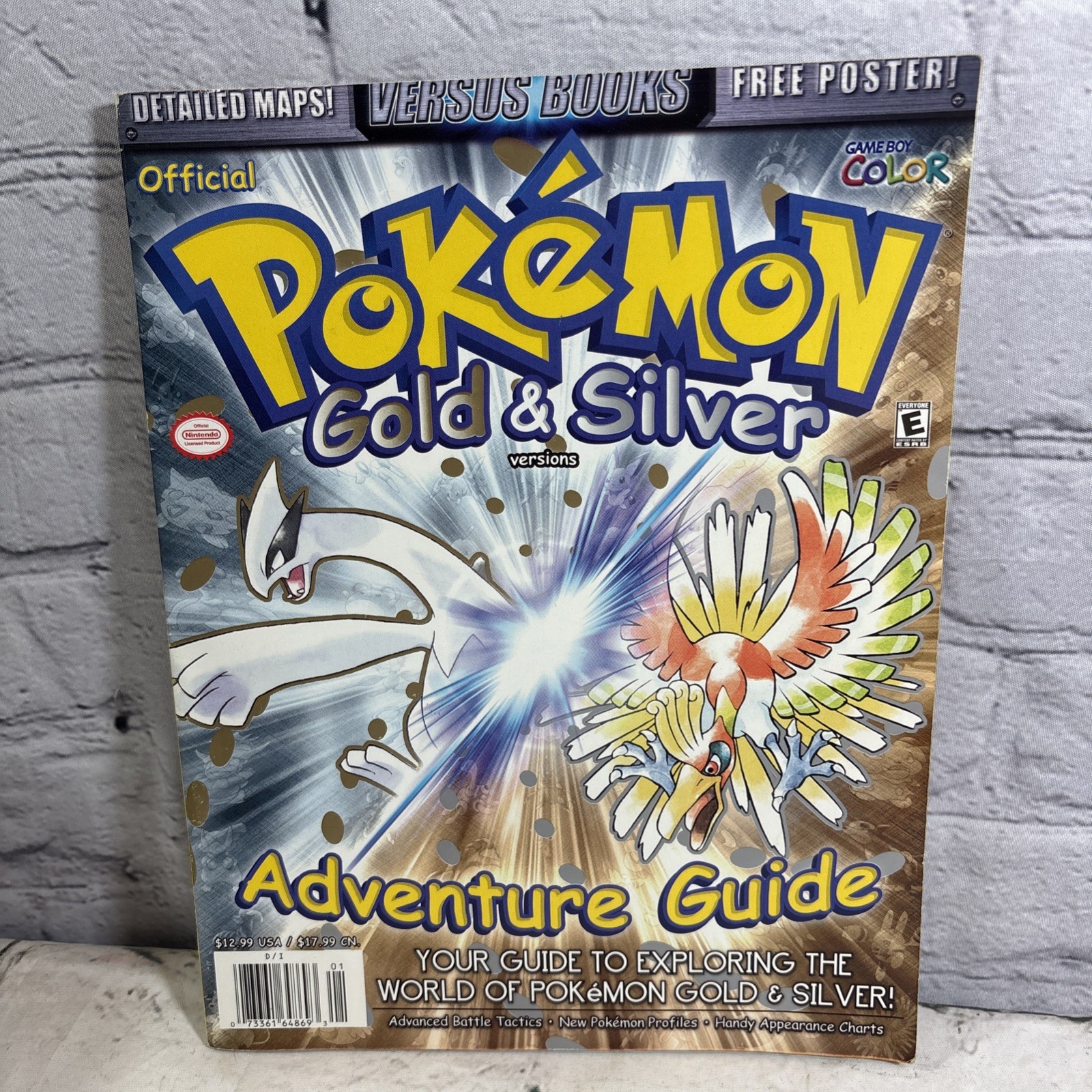 Pokemon Gold & Silver Versus Adventure Strategy Guide No Poster