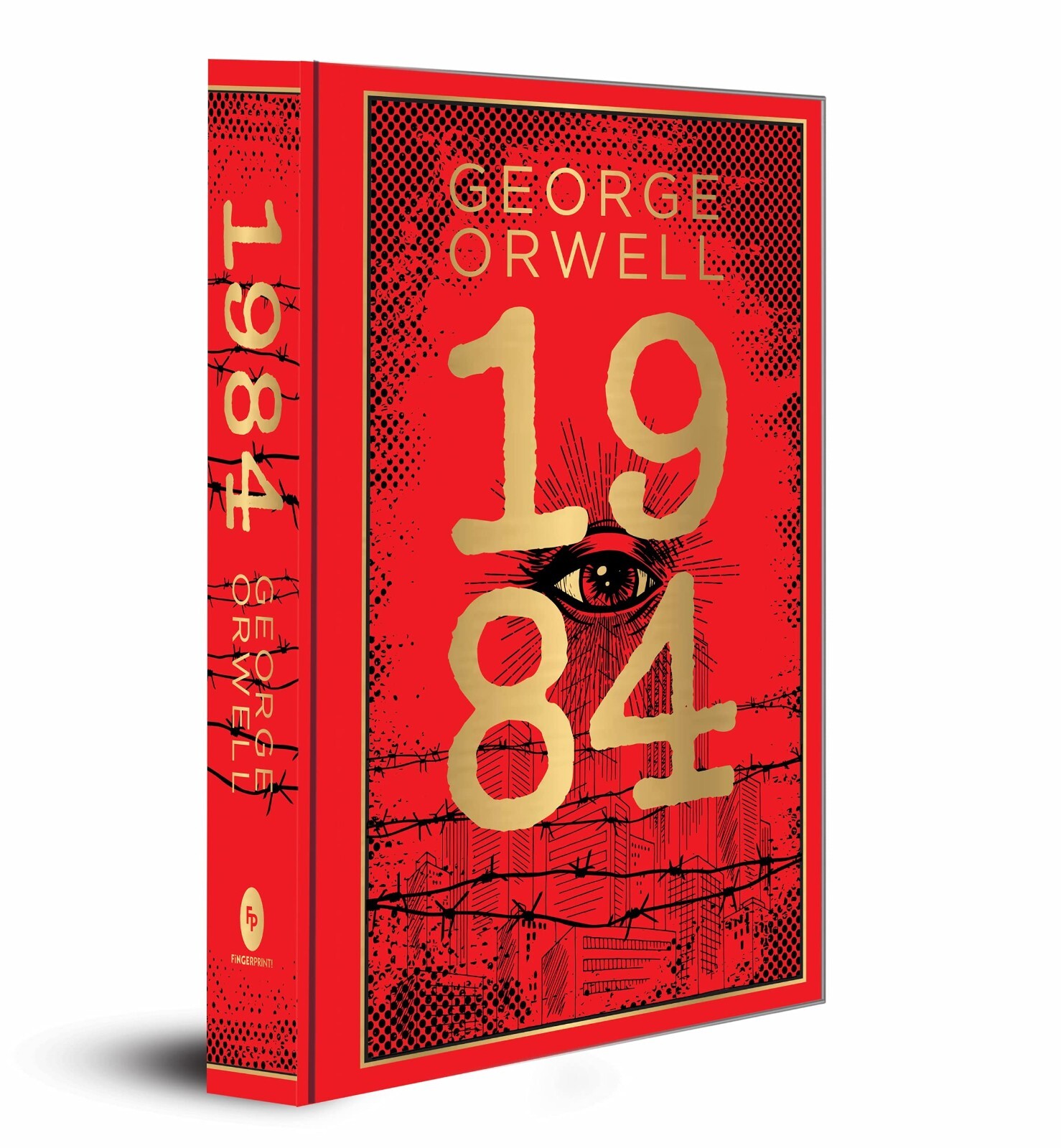 FREE SHIPPING TO US-1984 (Deluxe Hardbound Edition) (HARDCOVER) by George Orwell