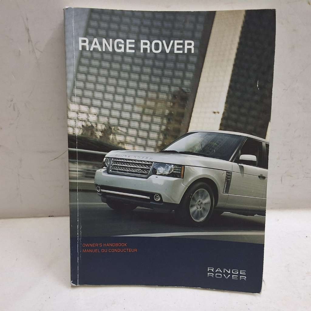 2011 Land Rover Range Rover Owner’s Manual Original