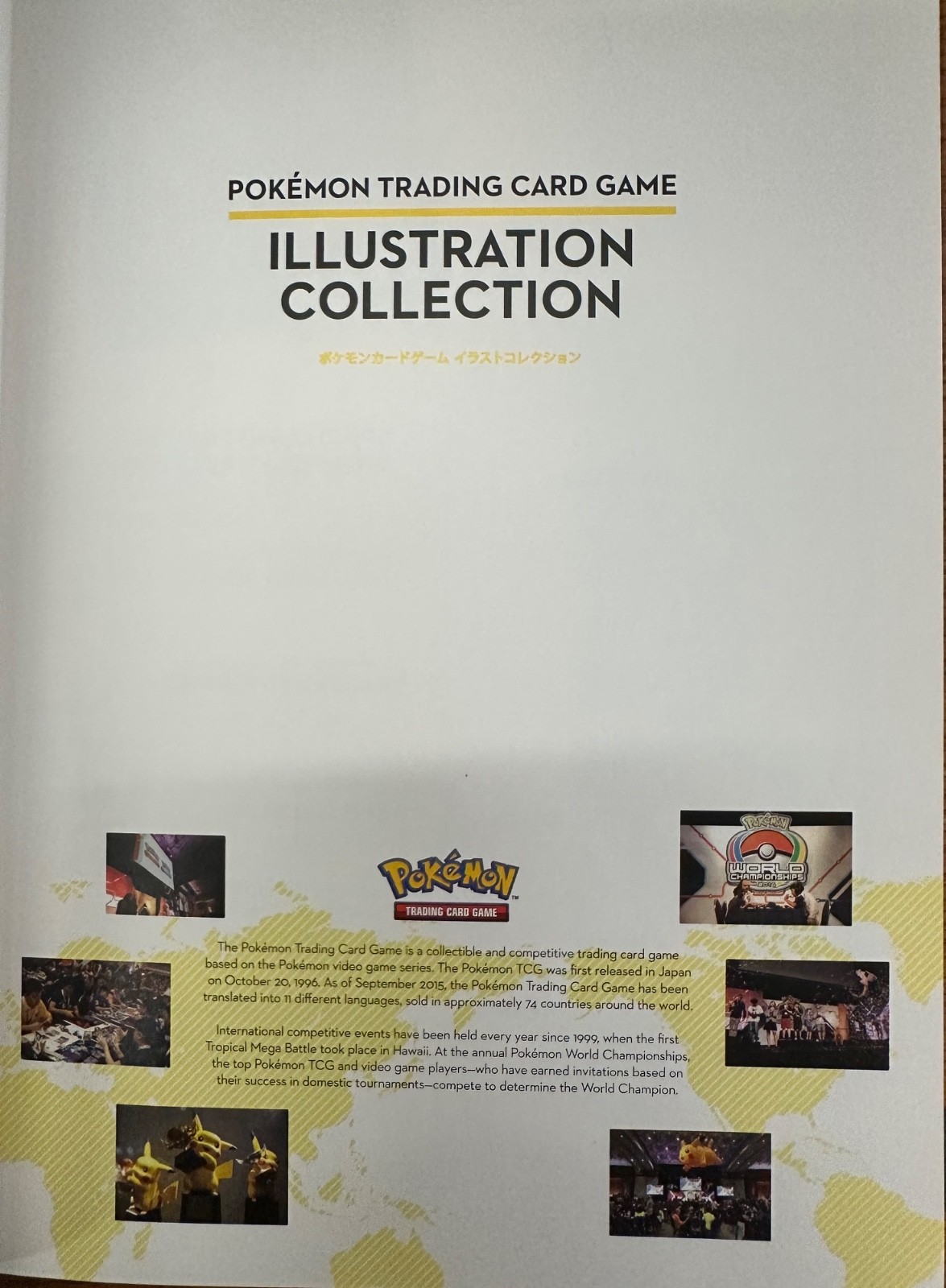 Pokemon Trading Card Game Illustration Collection Art Book 2016 English VG