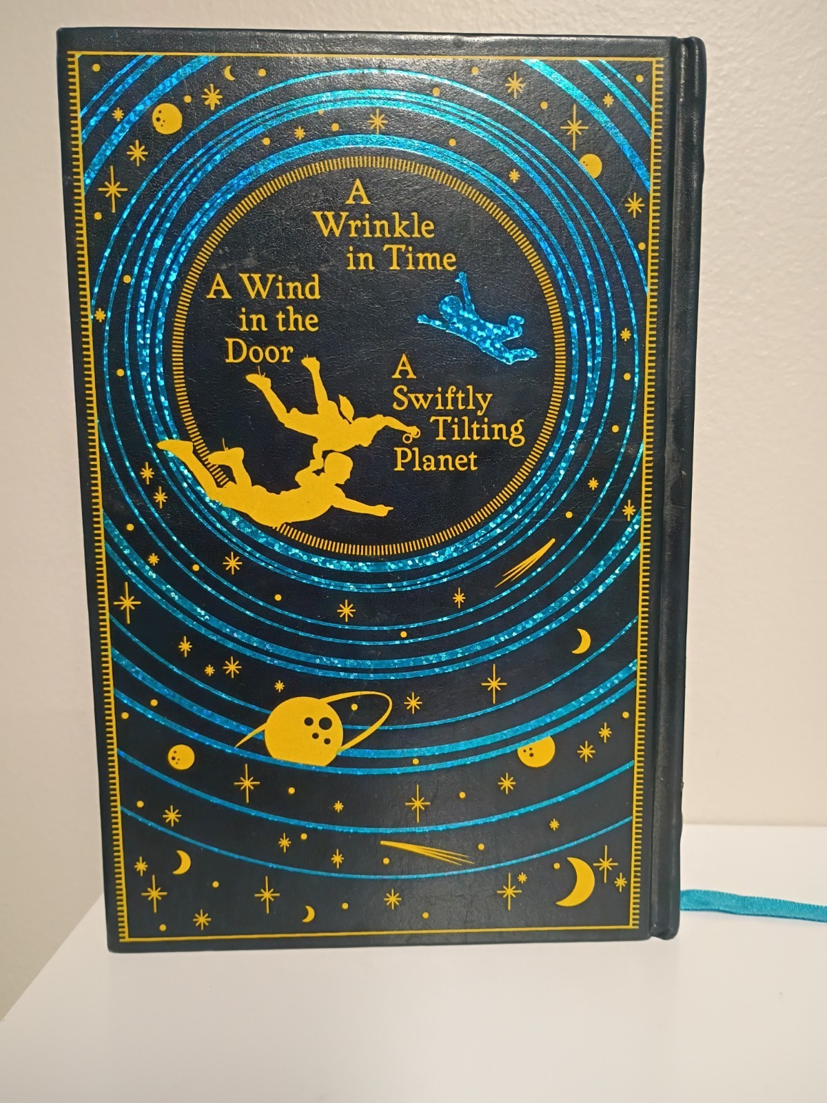 A Wrinkle In Time Trilogy by Madeleine L’Engle Barnes & Noble Leather Bound Ed.