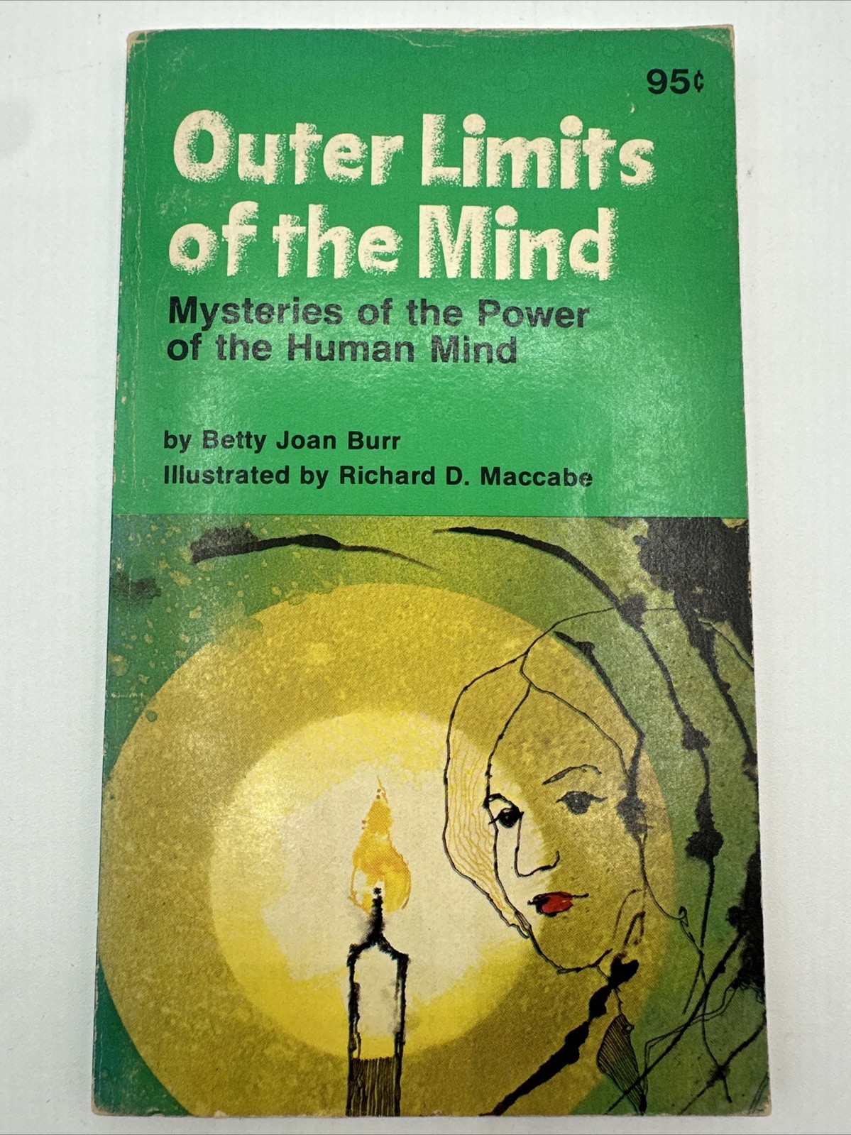Outer Limits Of The Mind Joan Burr PB 1974 Mysteries Human Power 96 Pages Mass M