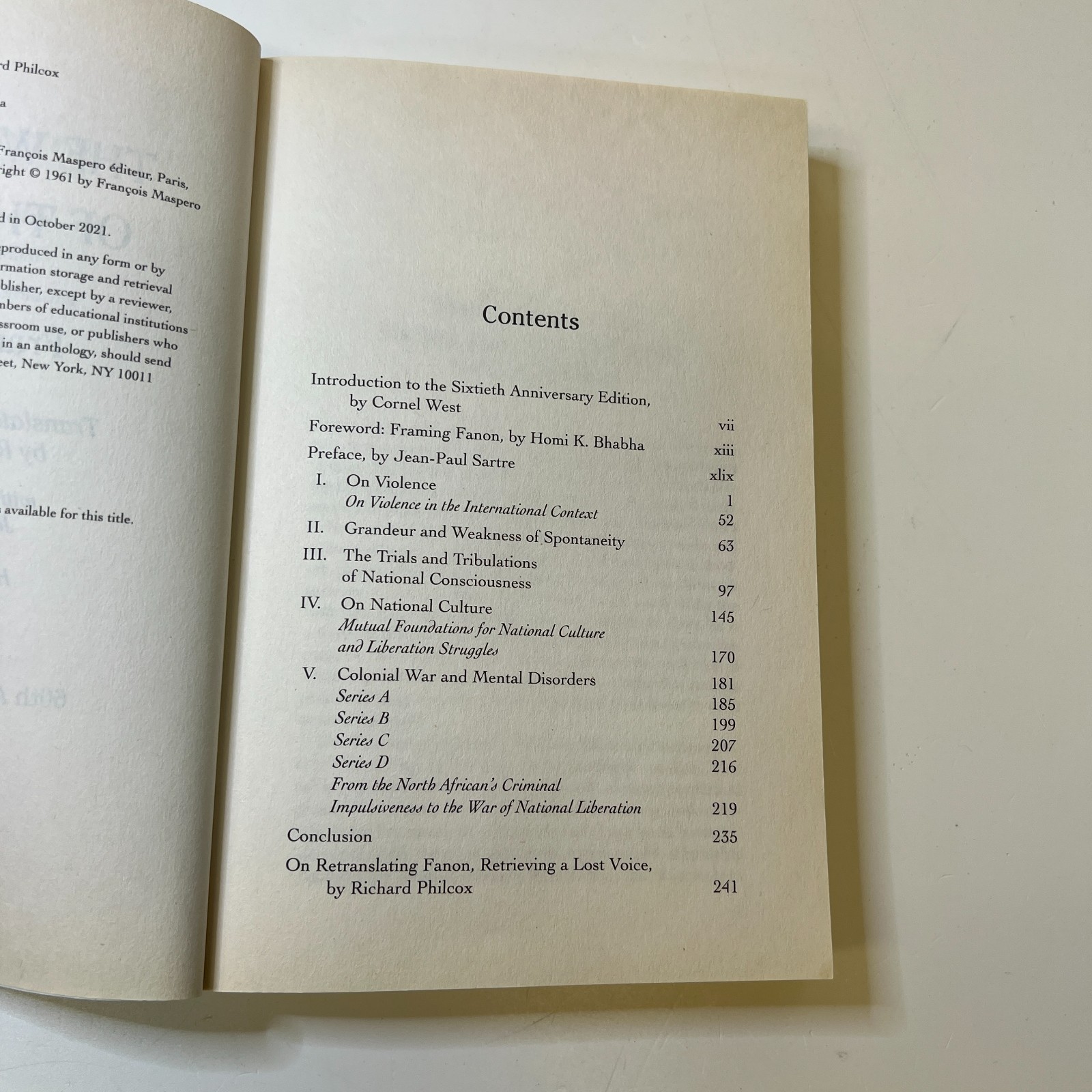 The Wretched of the Earth by Frantz Fanon