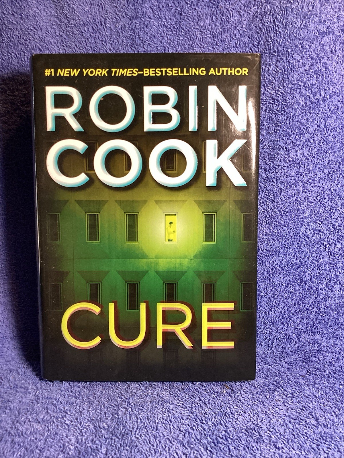 Novel Robin Cook “Cure” 396 Pages G.P.Putman & Sons 2010.