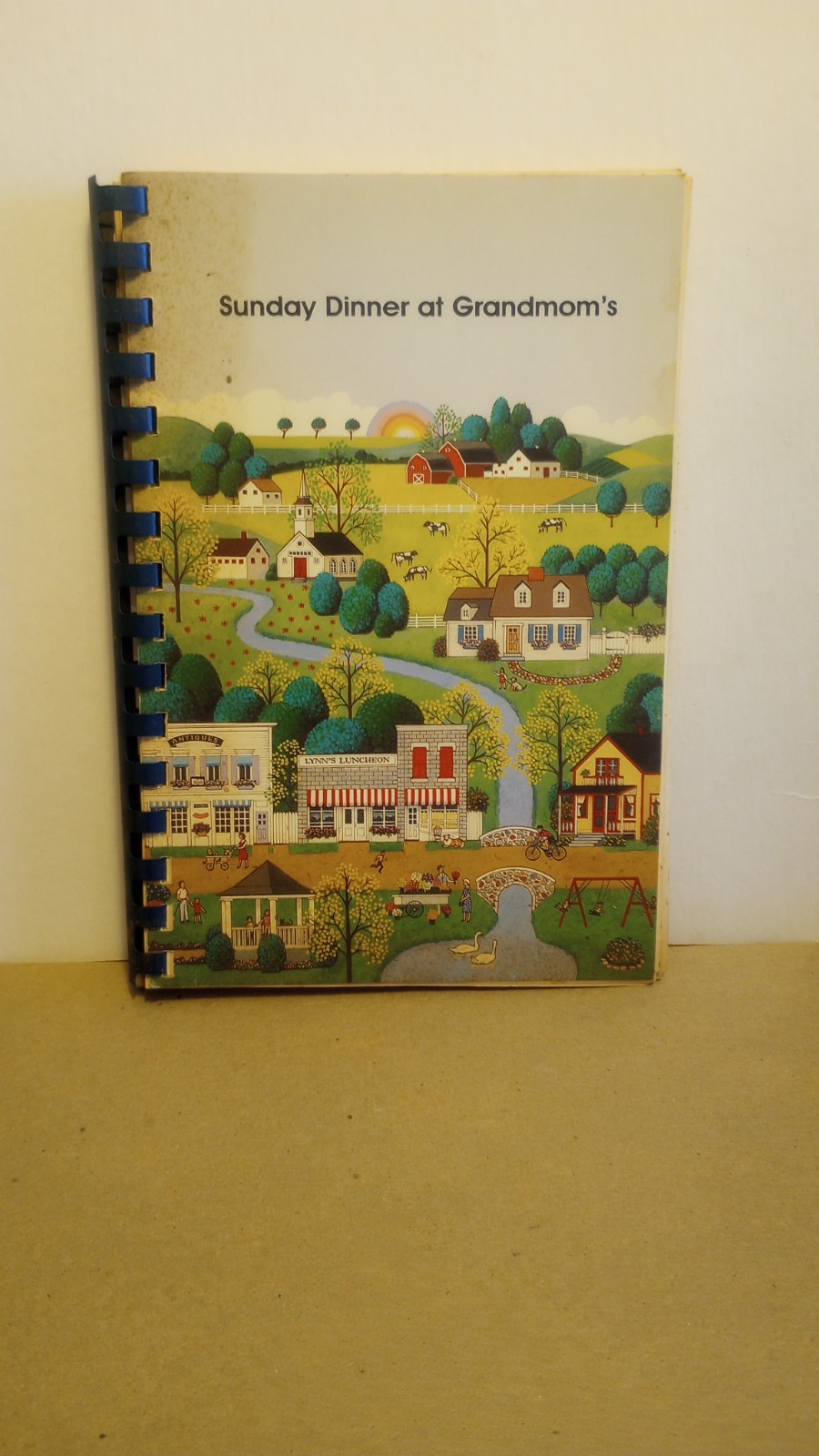 1993 “Sunday Dinner at Grandmom’s” Cookbook by Christel Ellis – 112+ Pages