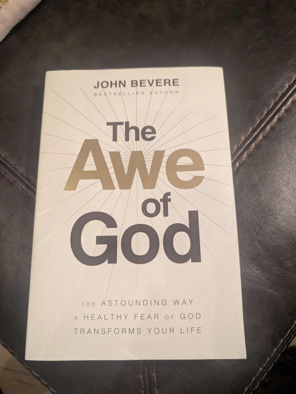 The Awe of God by John Bevere Softcover