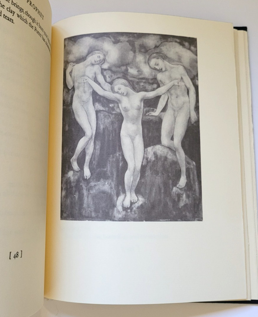 The Prophet Kahlil Gibran 1988 Alfred A Knopf Hardcover Slipcase Illustrated
