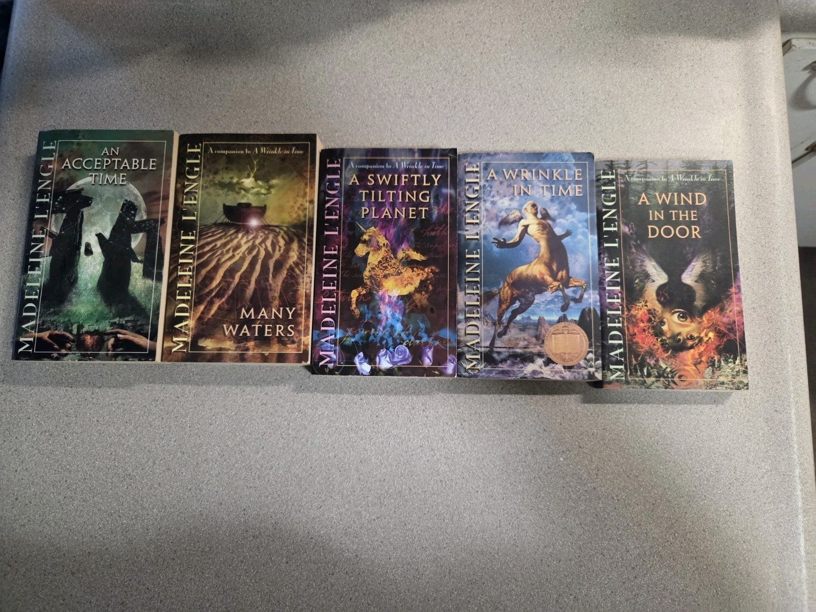Madeline L’Engle Wrinkle In Time Quintet. Paperback. Fantasy.