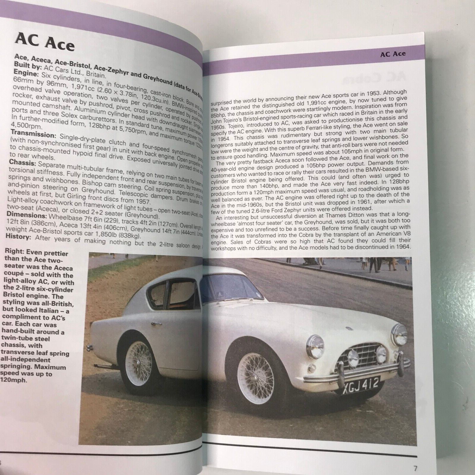 Classic Cars Directory Vintage 2002 Book 480 Pages
