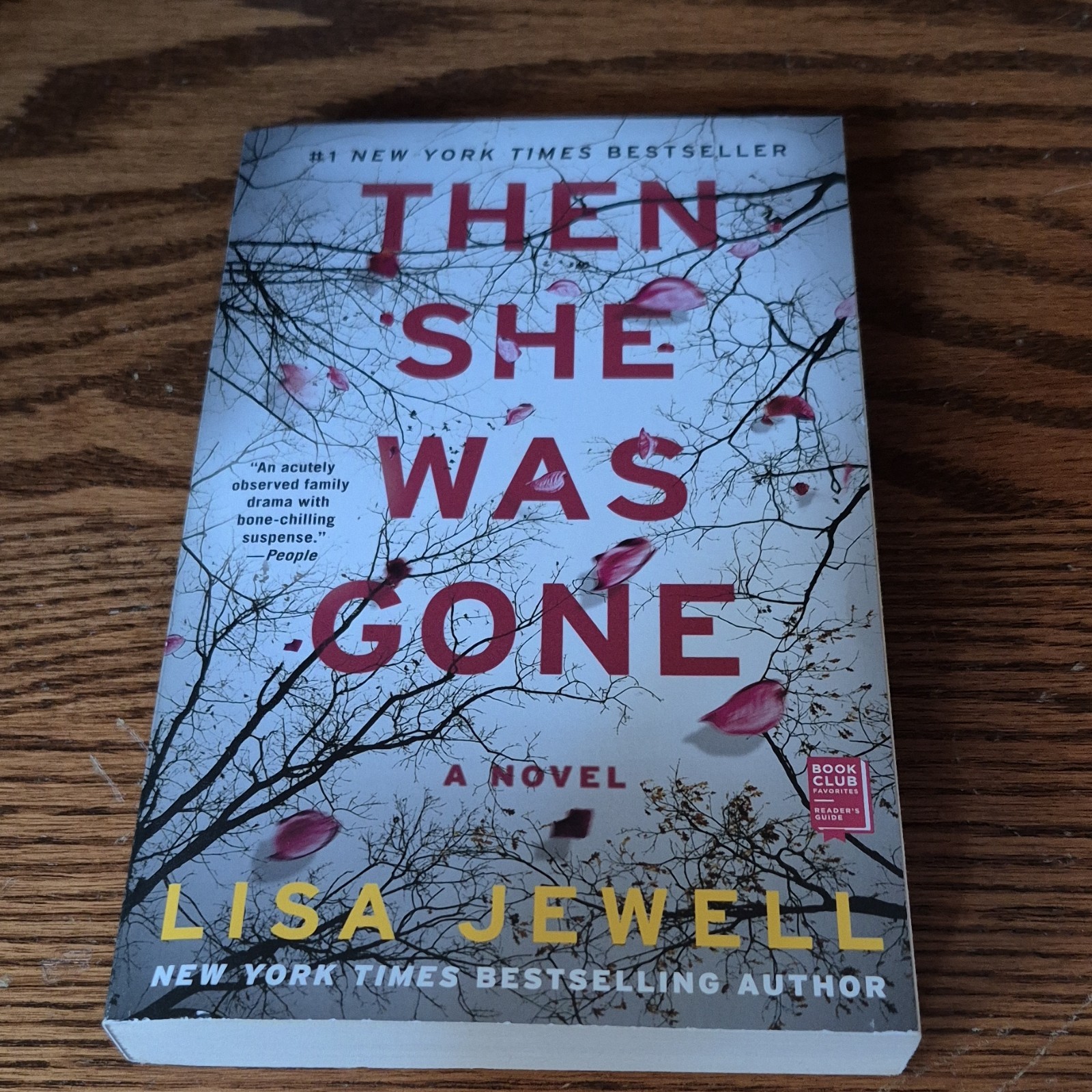 Lisa Jewell: Then She Was Gone Paperback Novel (Atria) Book Club Edition
