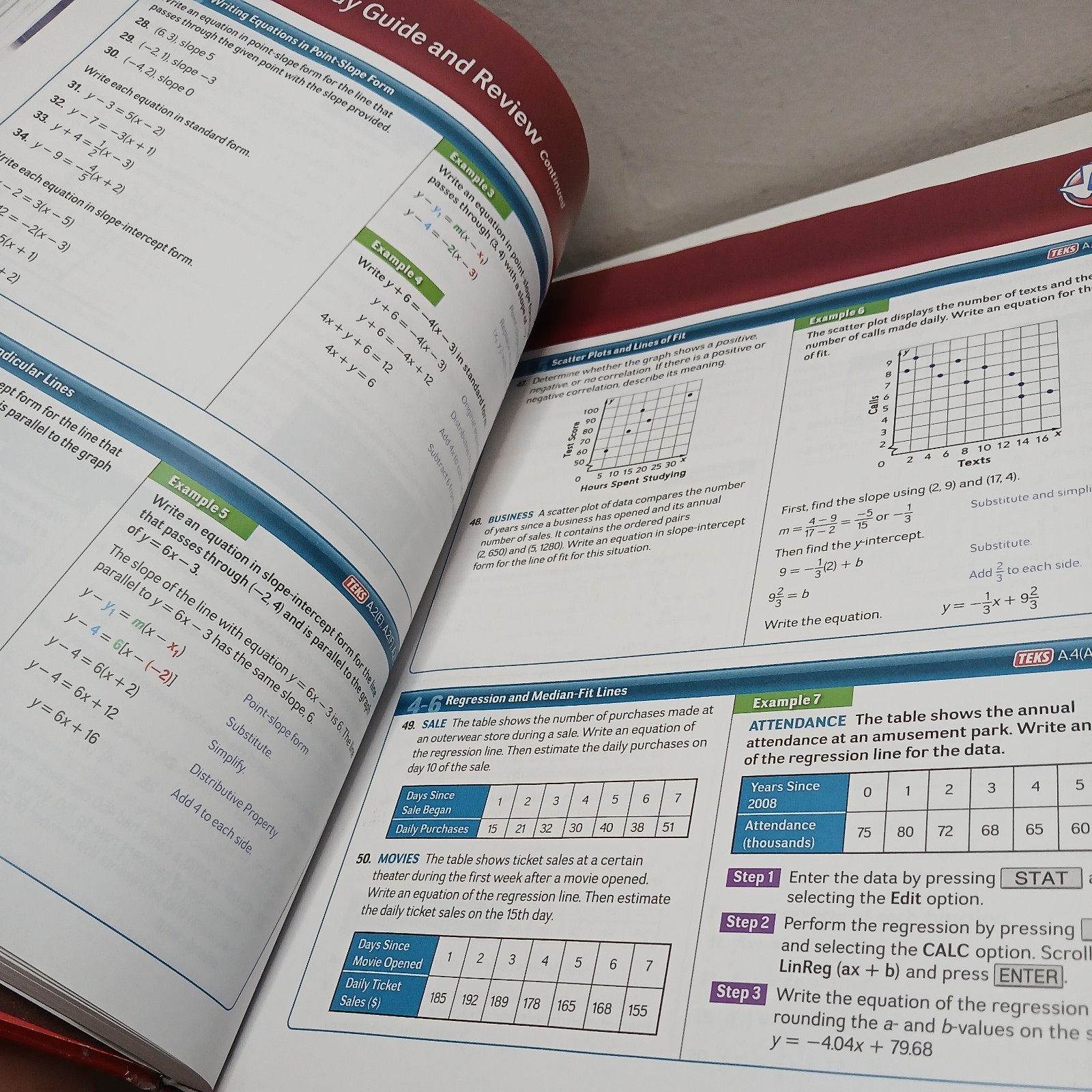 Algebra 1 – TEKS Texas Student Edition