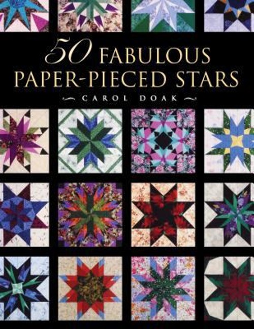 50 Fabulous Paper-Pieced Stars Hybrid Carol Doak