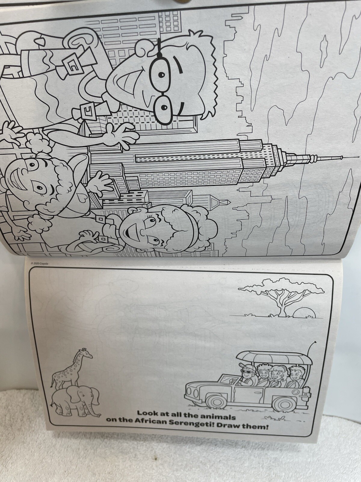 Lot Of 2Crayola Colors of the World Coloring & Activity Book for Kids – 48 pages