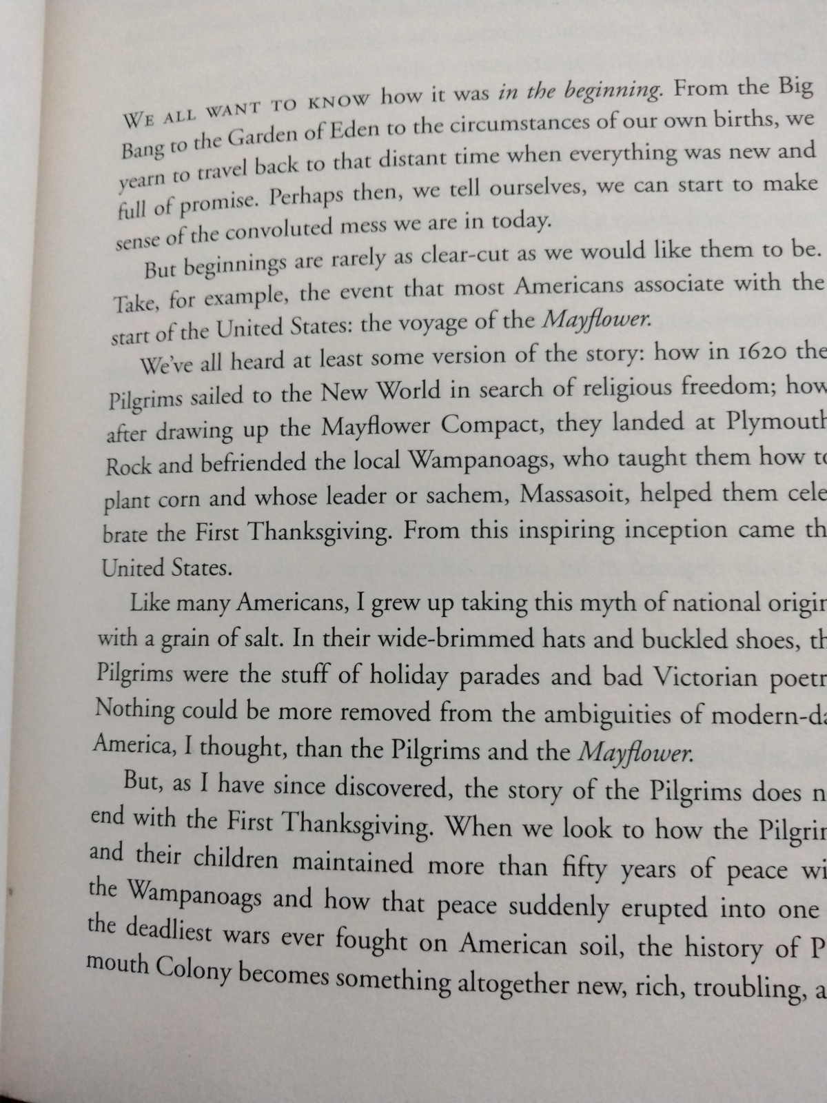Mayflower by Nathaniel Philbrick (2006, HC/ 1st Ed./1st Pnt/BJ