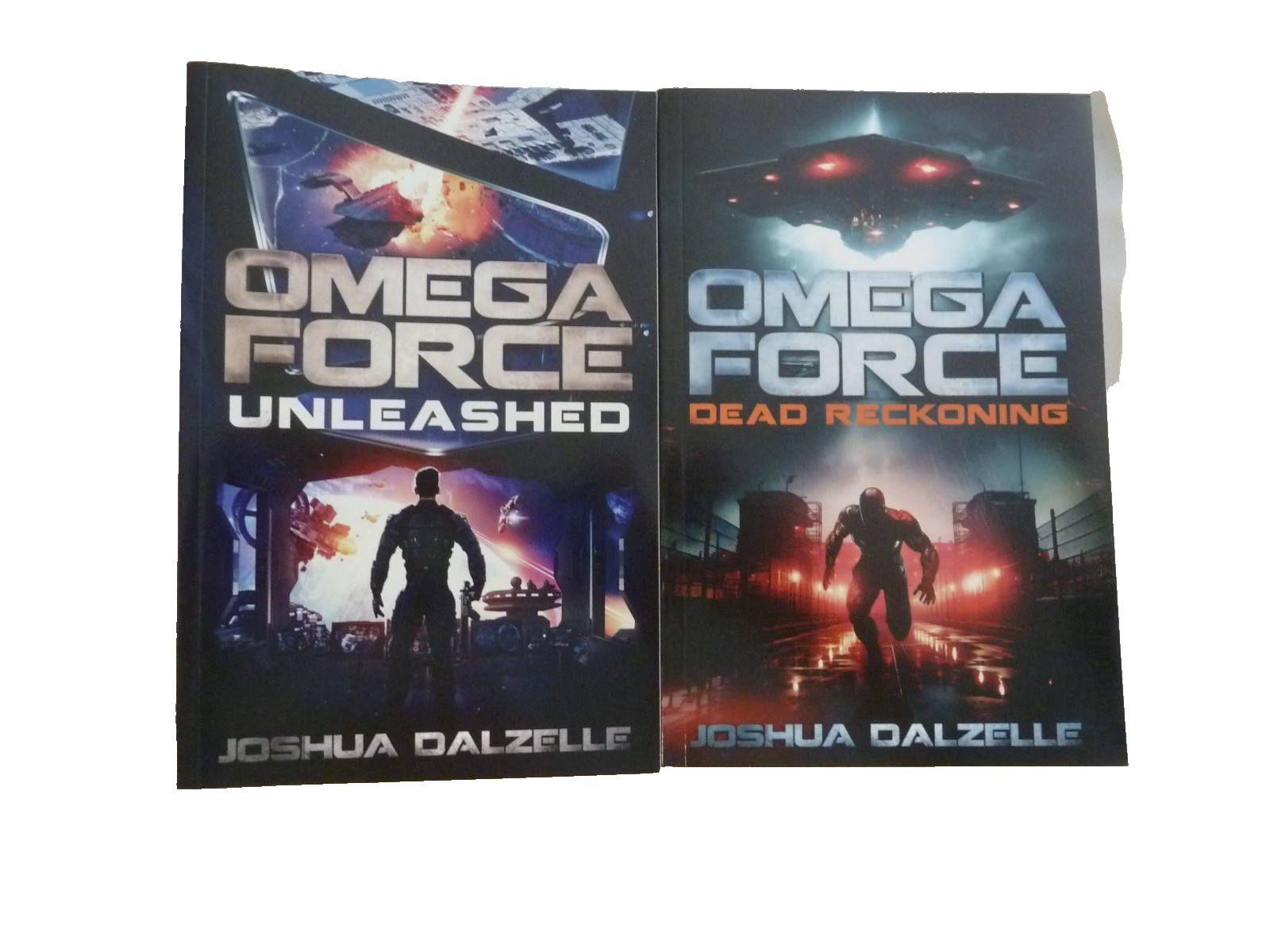 FOURTEEN (14) JOSHUA DALZELLE trade paperbacks in the Omega Force series