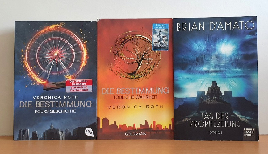 BUCHPAKET+7 BÜCHER+SCIENCE-FICTION+ BRIAN D´AMATO+ L. RON HUBBARD +TB+BUNDLE