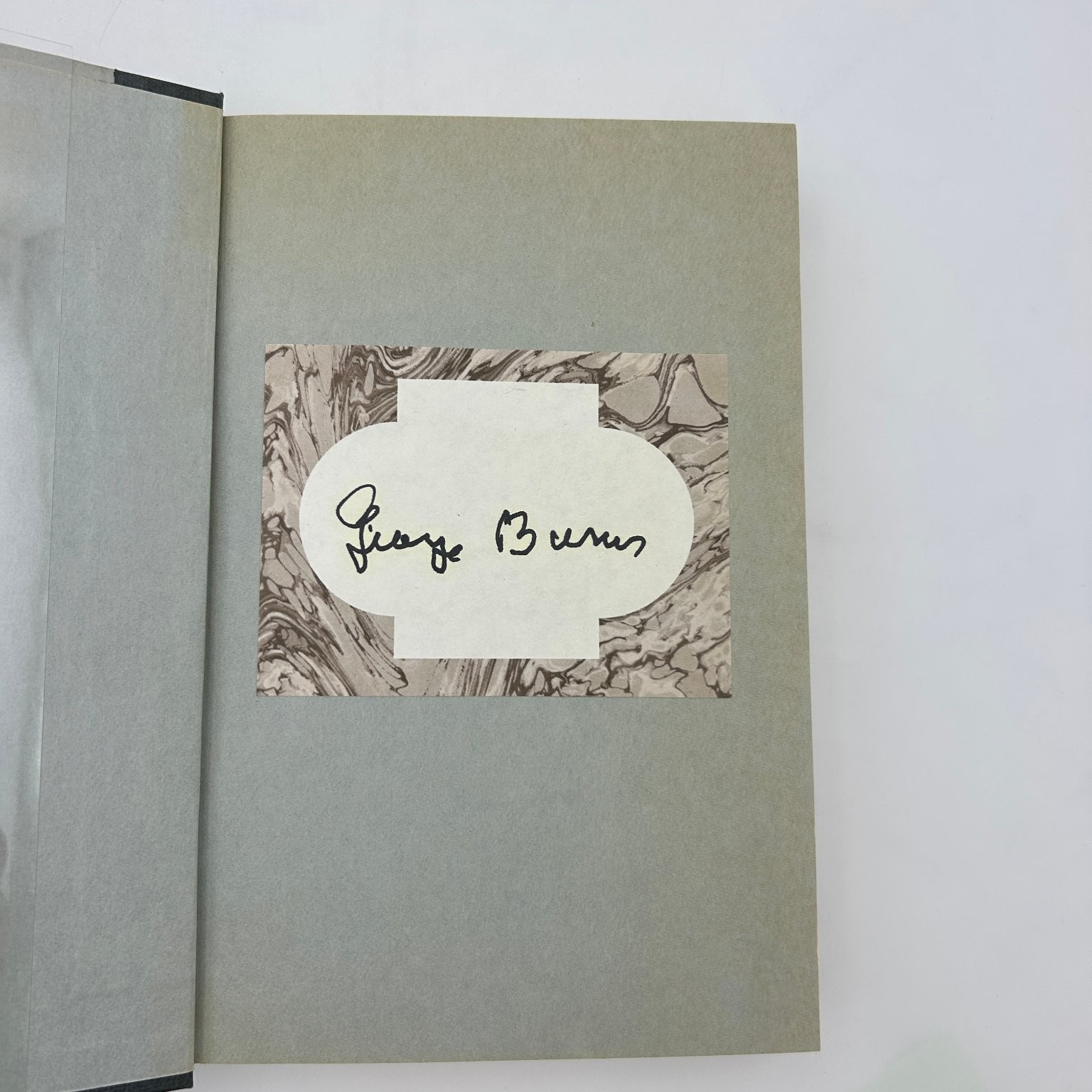 Gracie A Love Story George Burns 1988 Signed Biography Putnam Hardcover
