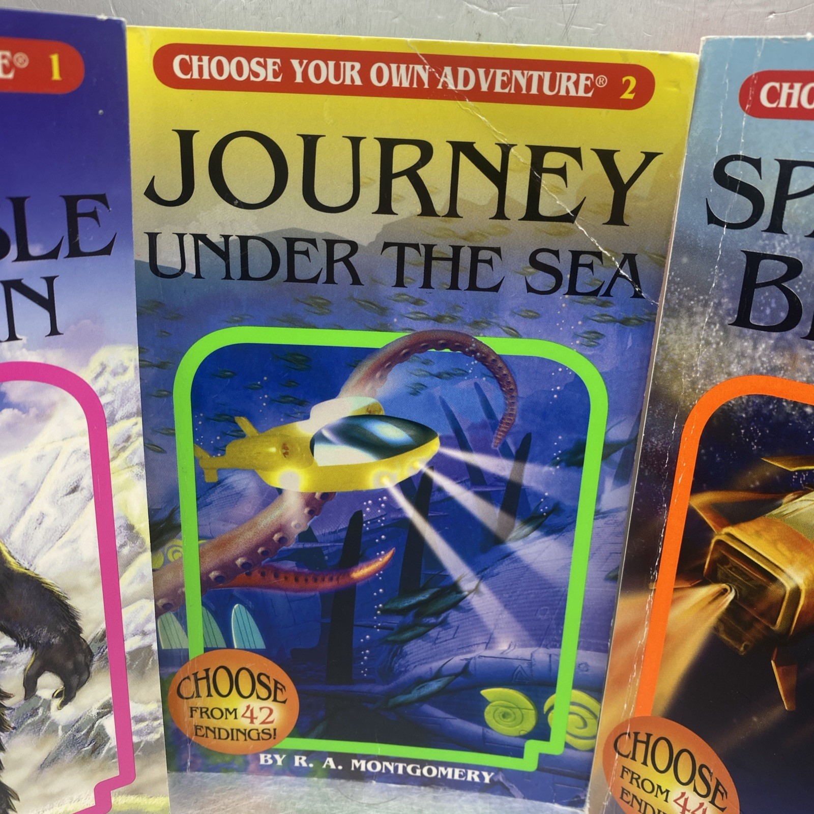 PB Box Set x 3 Choose Your Own Adventure, CYOA, 1,2,3 good condition