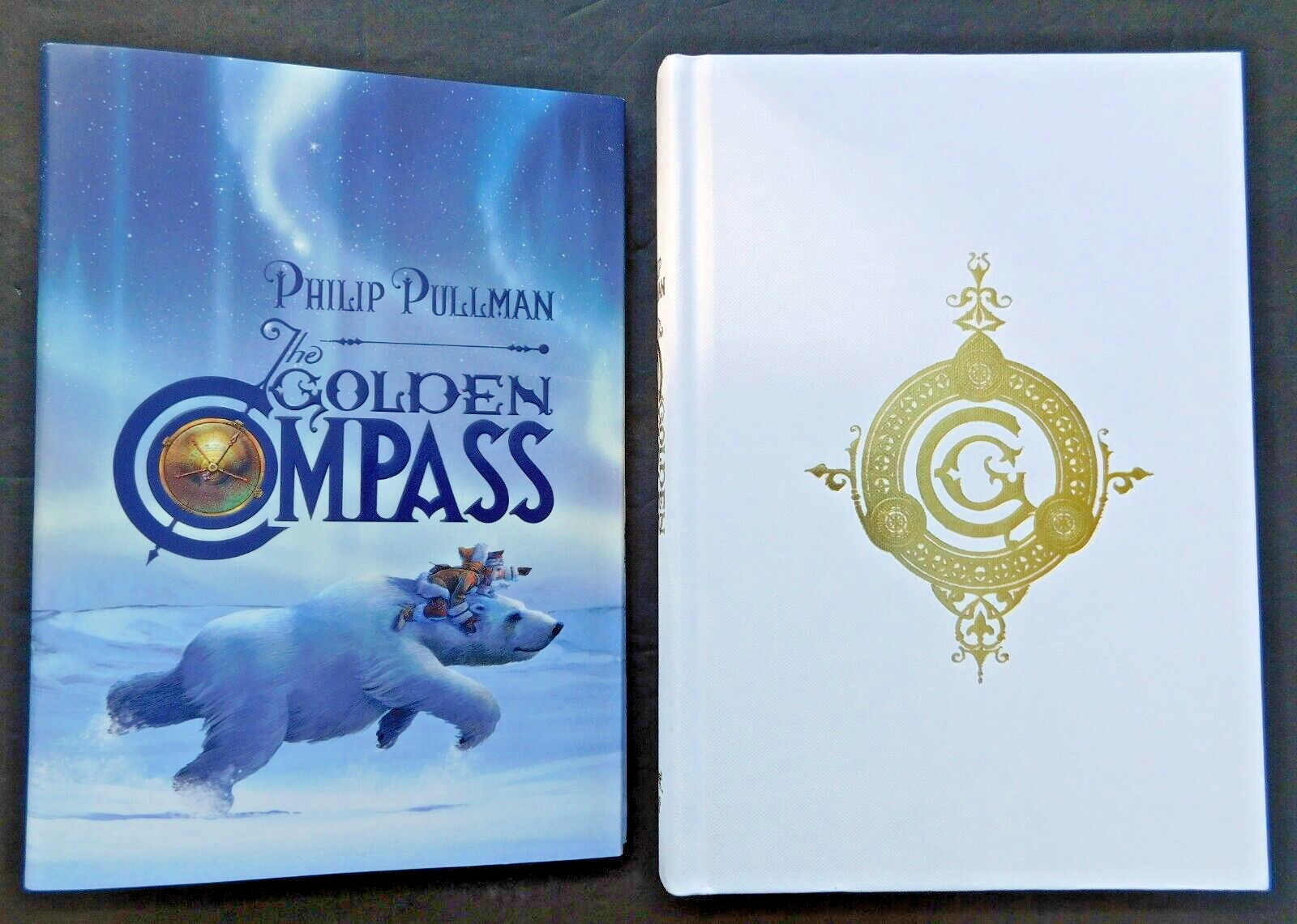 PHILIP PULLMAN 2015 white cover edition GOLDEN COMPASS 399 pages Unread HCDJ