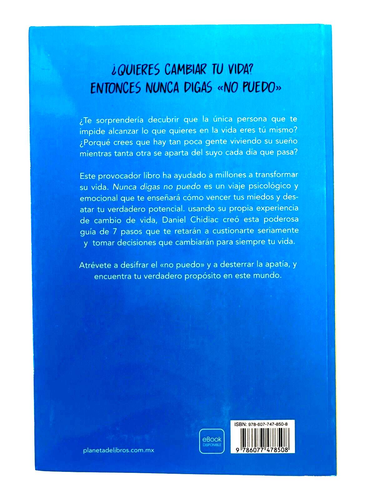 Nunca Digas NO Puedo por Daniel Chidiac – Ed. Zenith – Spanish C105