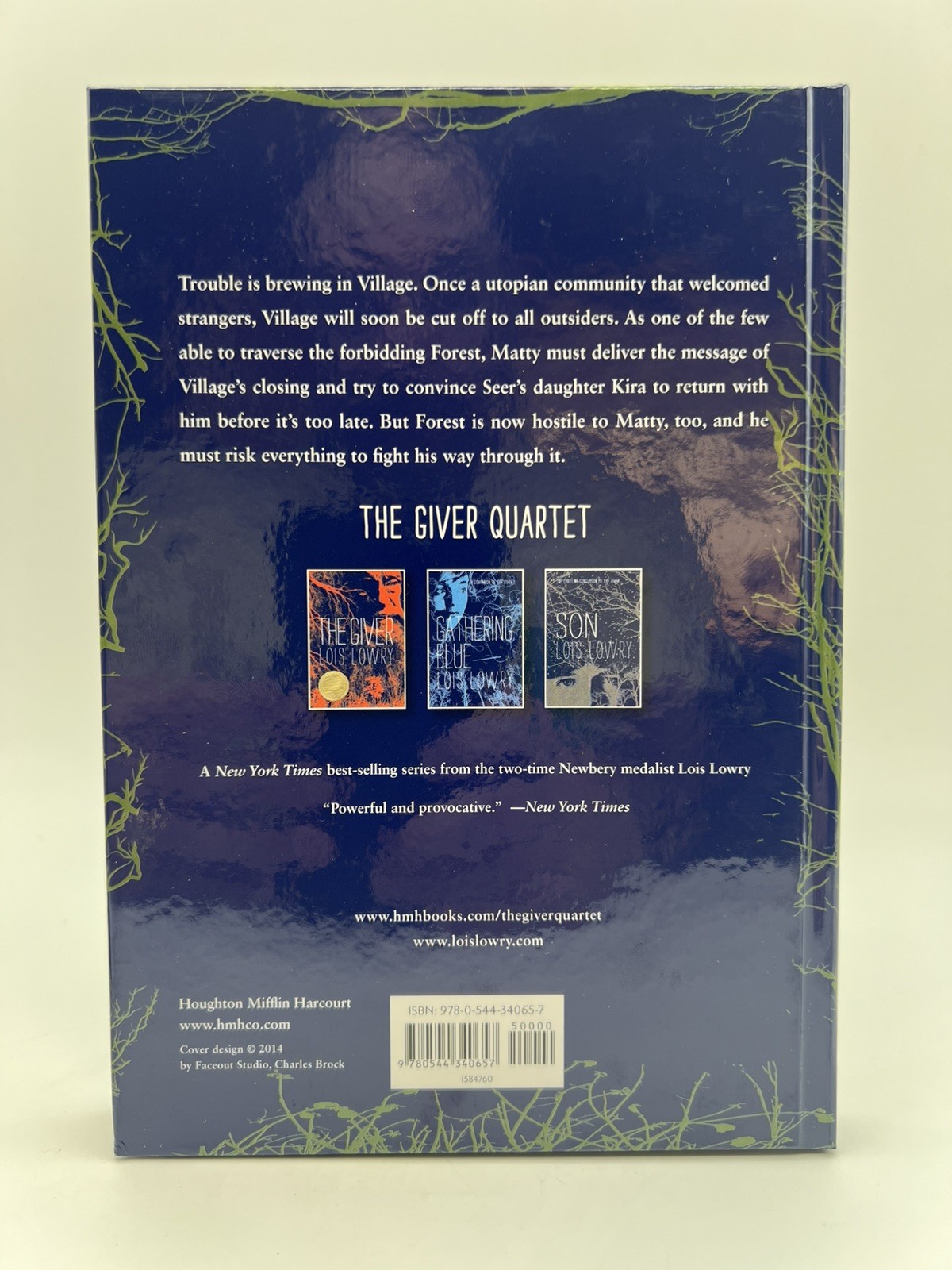 The Giver Quartet Box Set Hardcover Lois Lowry Gathering Blue Son Messenger