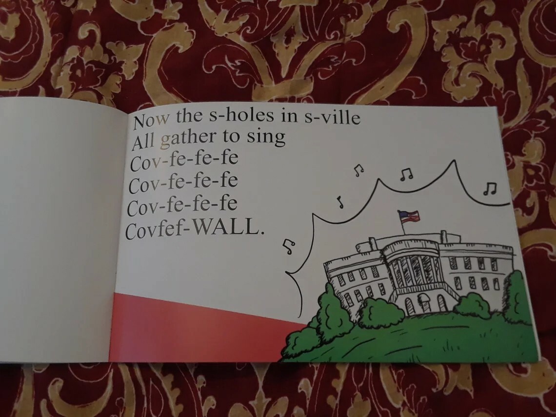 Donald Trump Childrens Book S-Holes in S-Ville. Also sell Winners Aren’t losers 