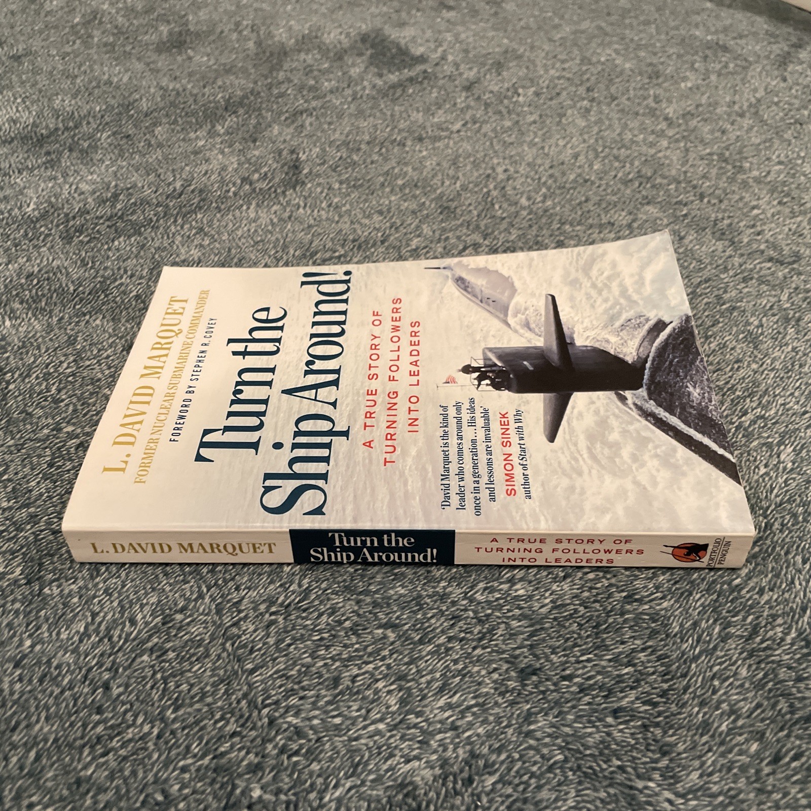 Turn The Ship Around! – paperback Marquet David L, Stephen R Covey