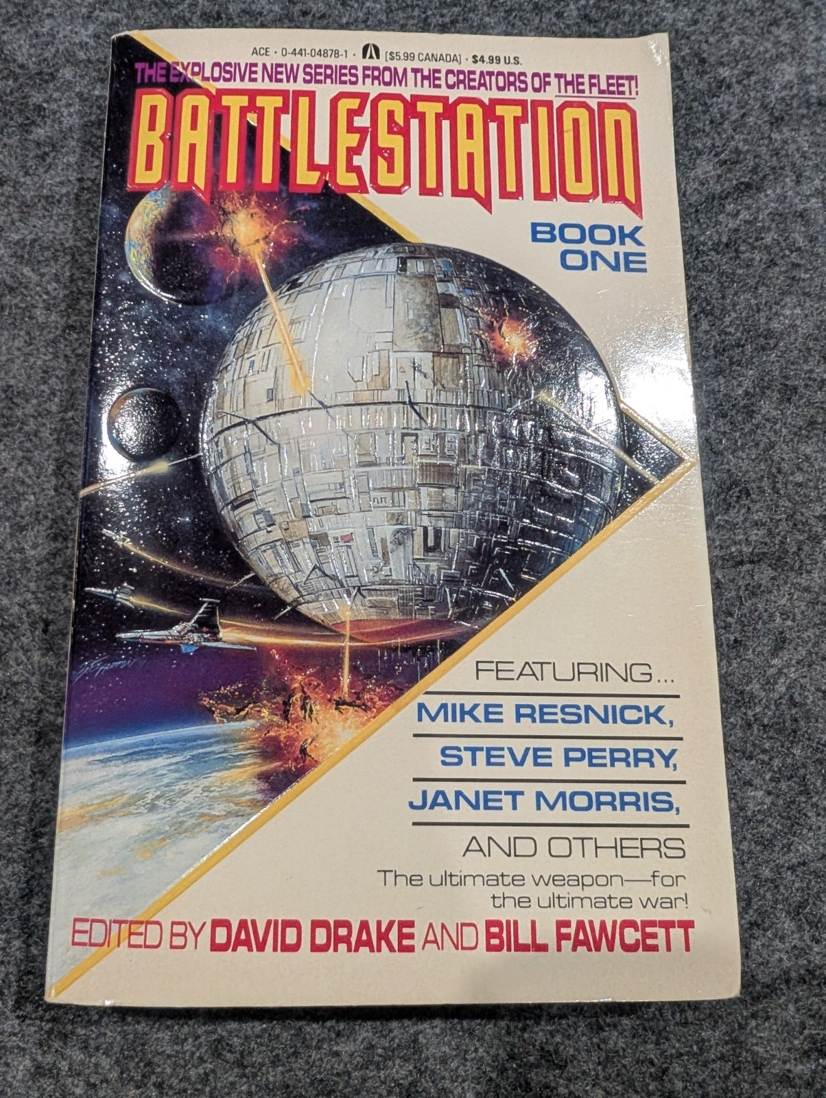 Battlestation by David Drake and Bill Fawcett (1992, Mass Market)