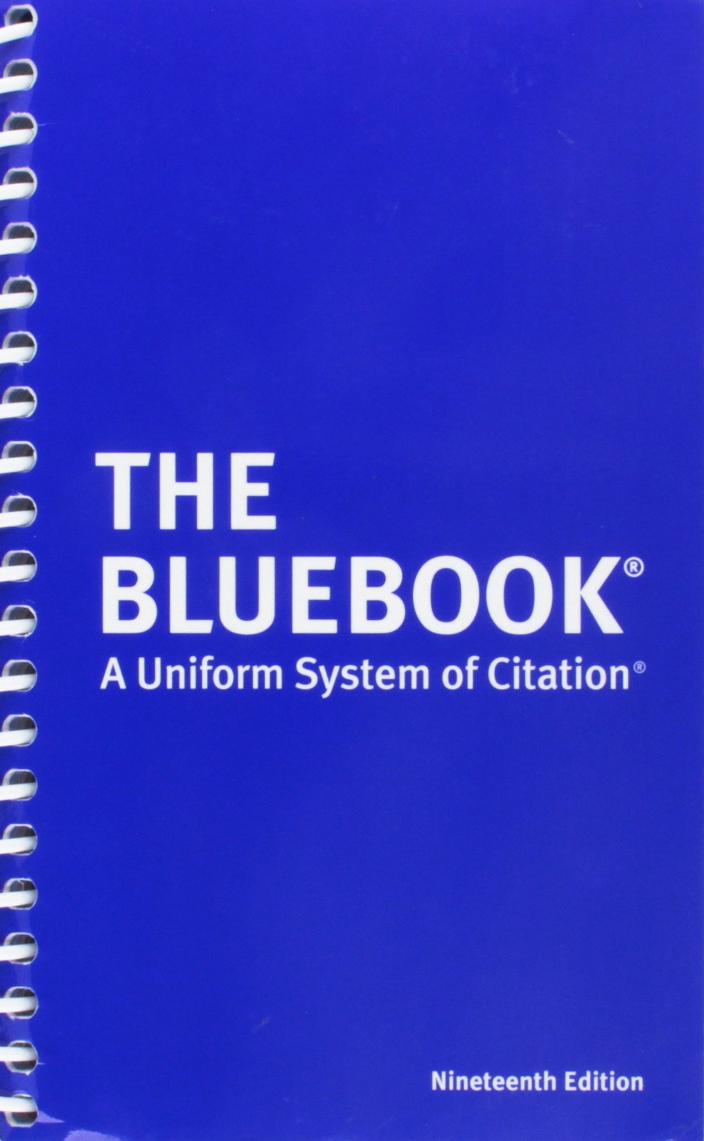 Bluebook A Uniform System of Citation by Harvard & Columbia Law Review