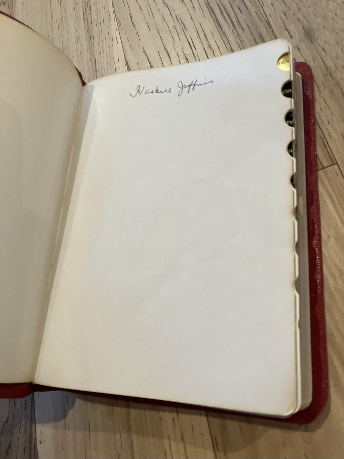 Thompson Chain Reference Bible KJV Genuine Morocco Leather 1964 Kirkbride 4th